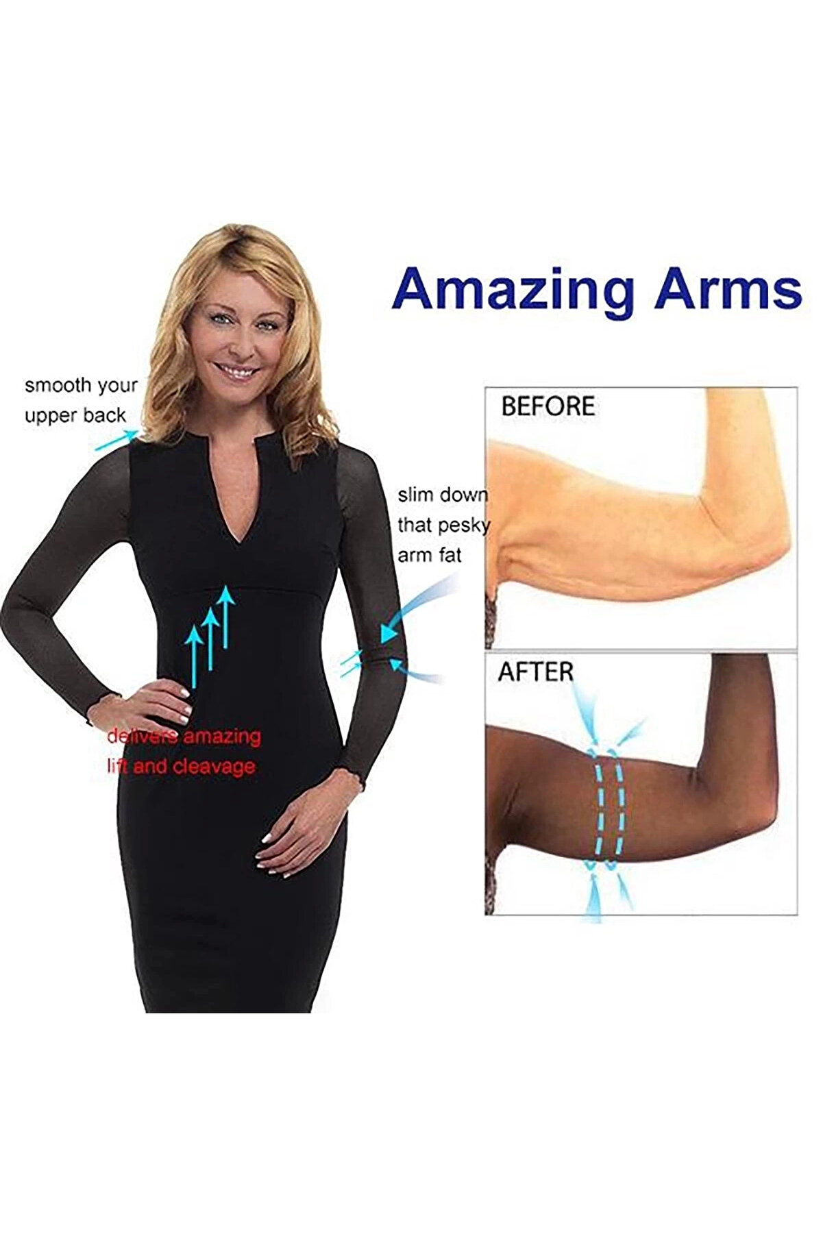 Amazi̇ng Arms Dekolte Kapatıcı