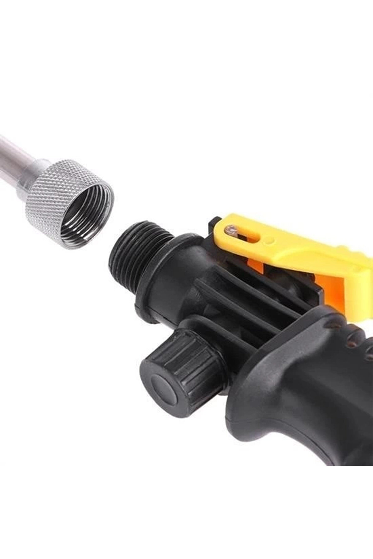 Bahçe Sulama Araç Oto Yıkama Temi̇zli̇k Tazyi̇kli̇ Su Püskürtme Yüksek Basınçlı Hortum Ucu Aparatı 50 Cm