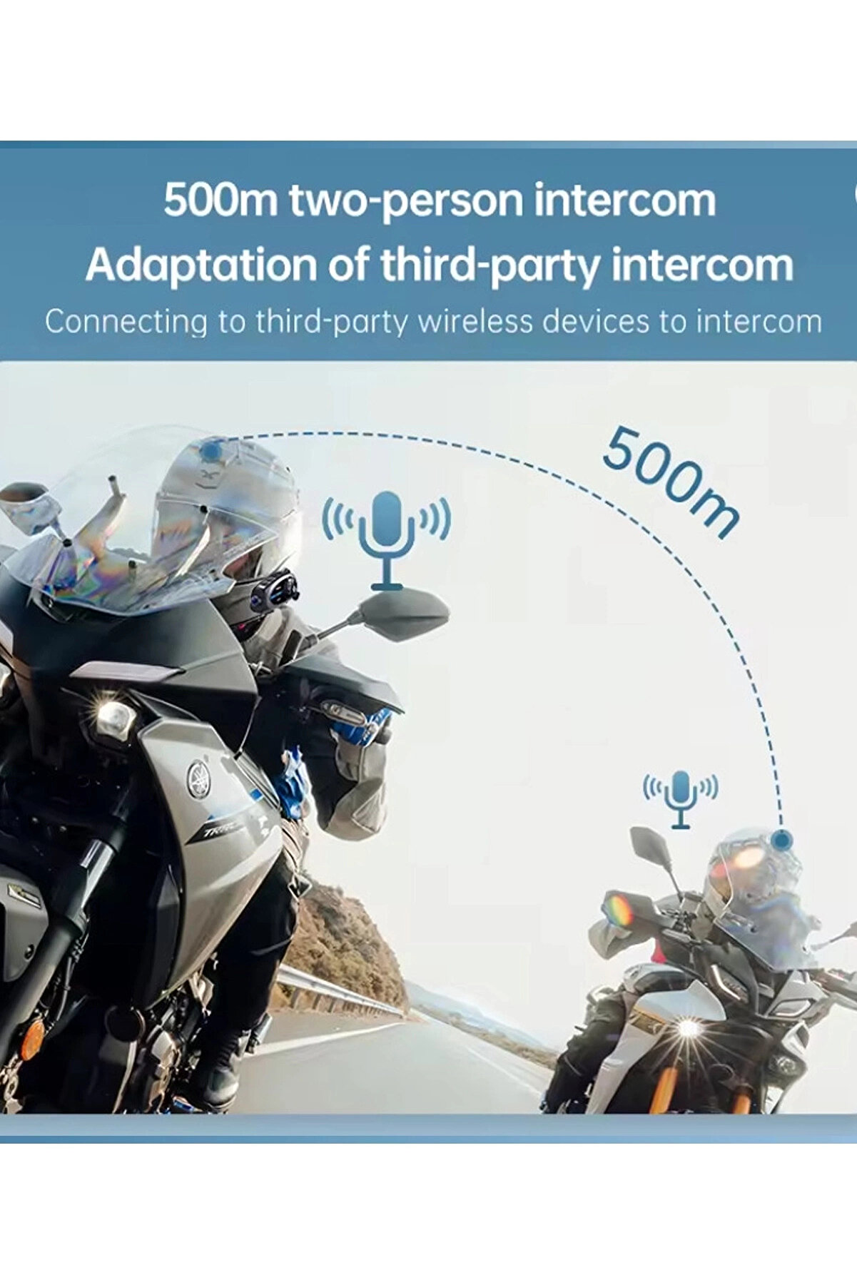 Q29 Motosi̇klet Kask Bluetooth Kulaklık Eşleşmeli̇ 1080P Kamera Geni̇ş Açı Su Geçi̇rmez Intercom