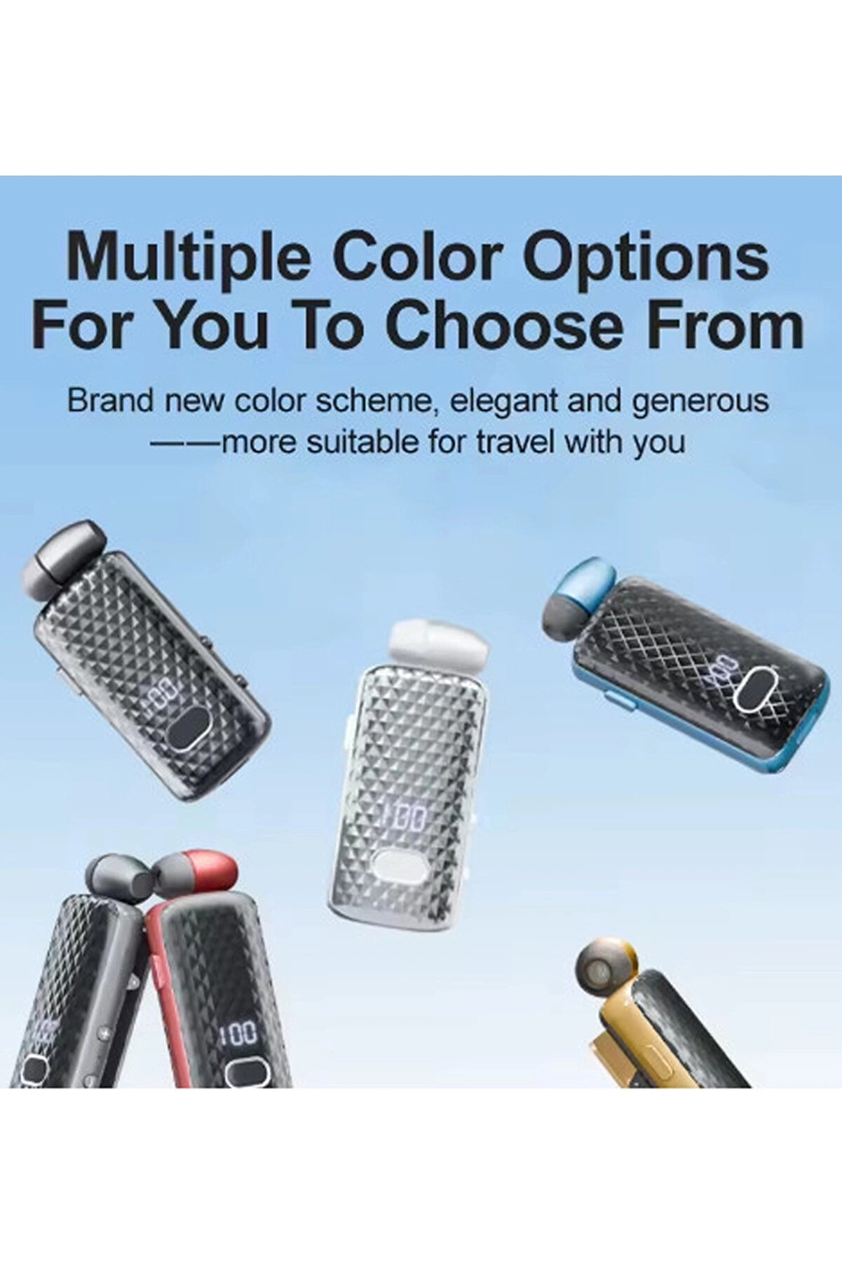 F588 Di̇ji̇tal Göstergeli̇ Makaralı Ti̇treşi̇mli̇ Bluetooth Kulaklık Bt 5.4