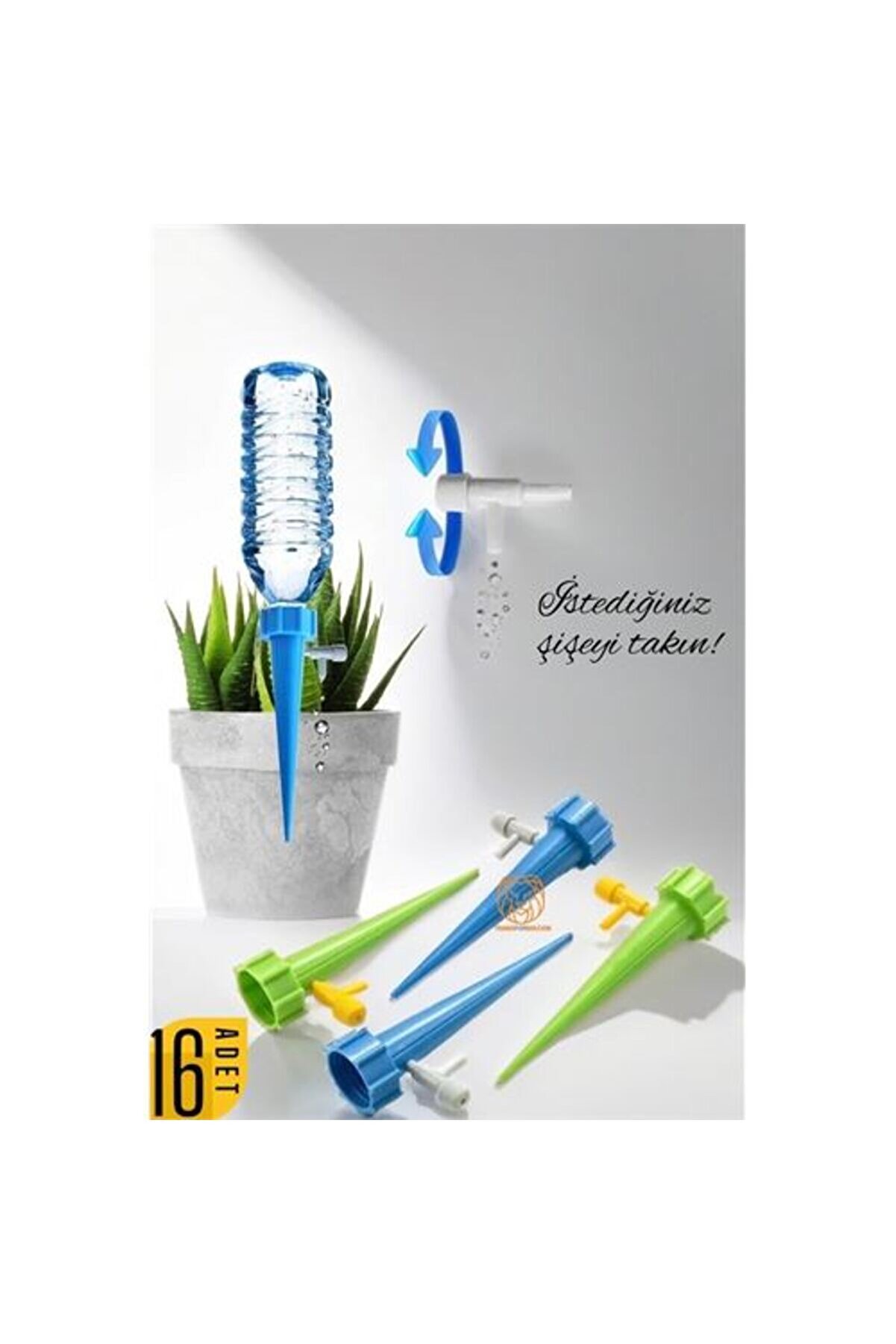 Toptan Bulurum &Ccedil;i&ccedil;ek Damlama Sulama Aparatı 16 Adet