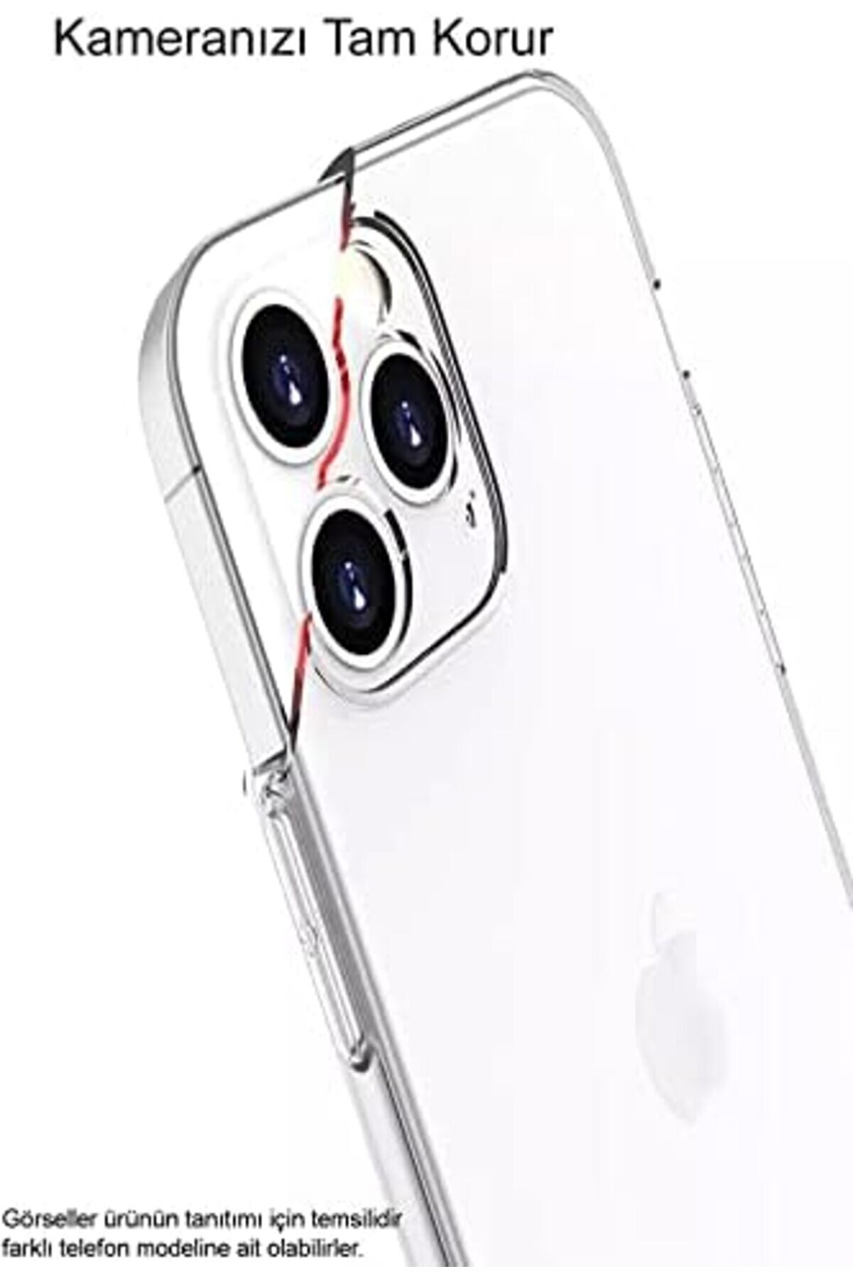 Lvnshop İleti̇şi̇m F4 Kapak Kamera Korumalı Süper Si̇li̇kon Kılıf 224120