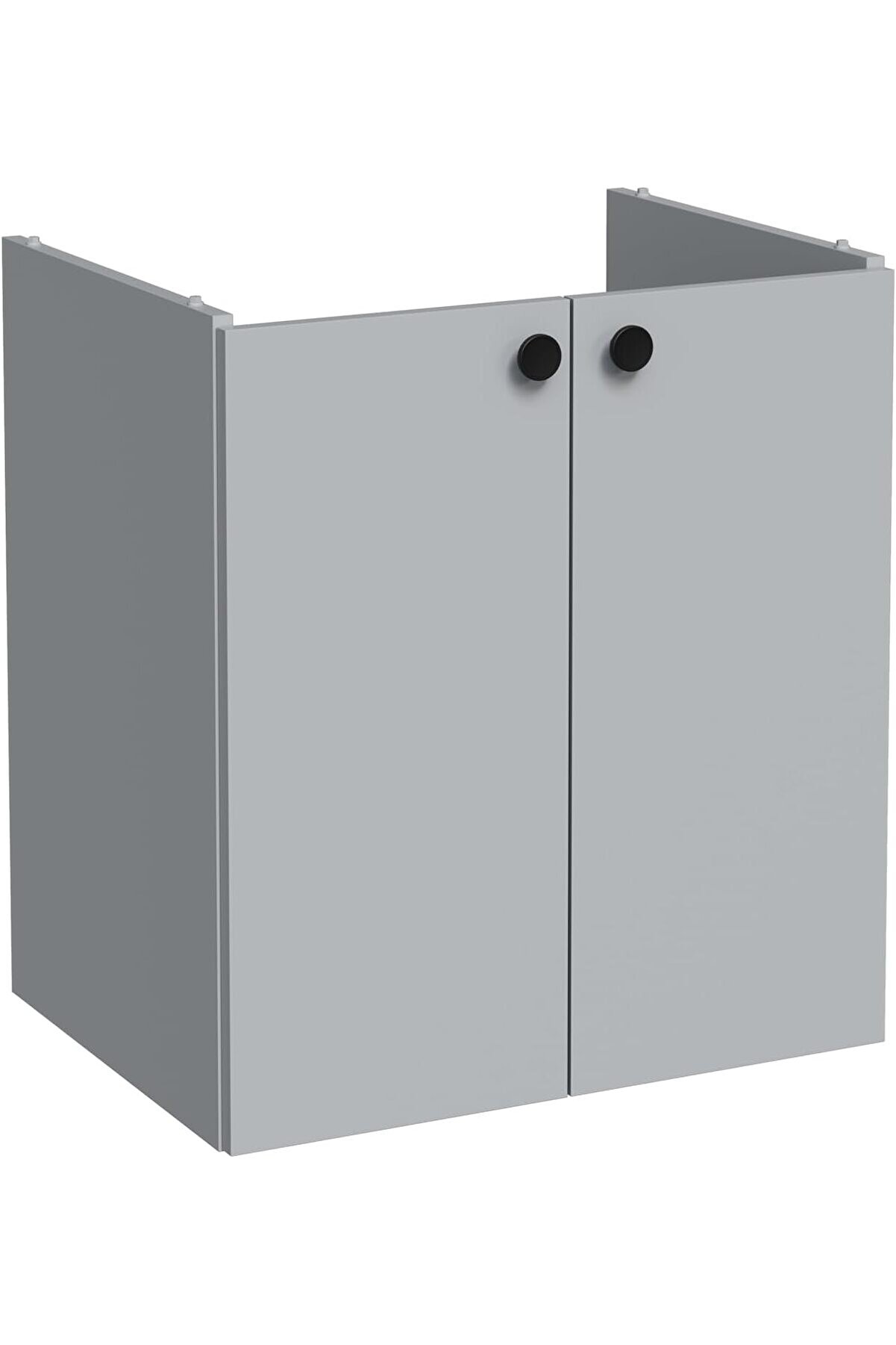 STOREMAX oskyshopc Shift T20 81003 Kapaklı Lavabo Dolabı, Kül Gri, 60 cm newdesing 842385