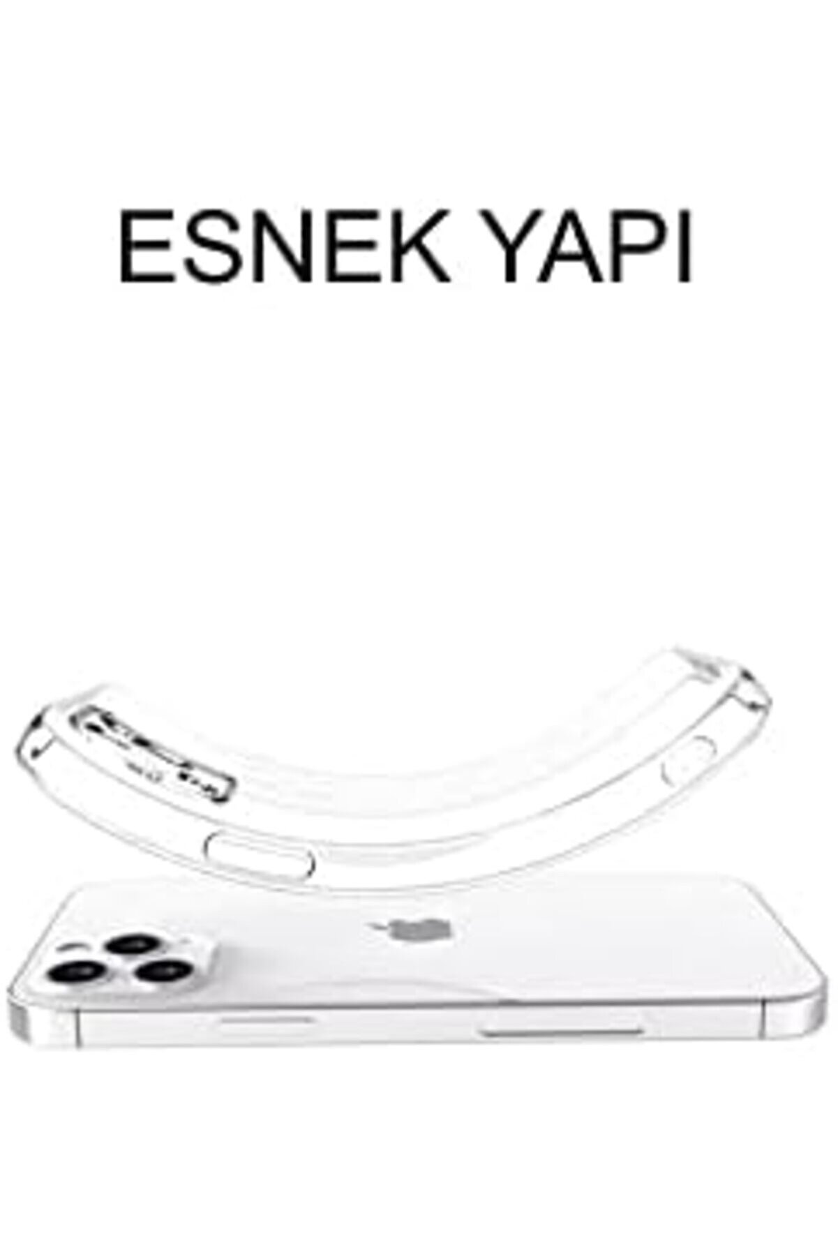Lvnshop İleti̇şi̇m S21 İle Uyumlu Kapak Kamera Korumalı S&uuml;per Si̇li̇kon Şeffaf Kılıf 224120