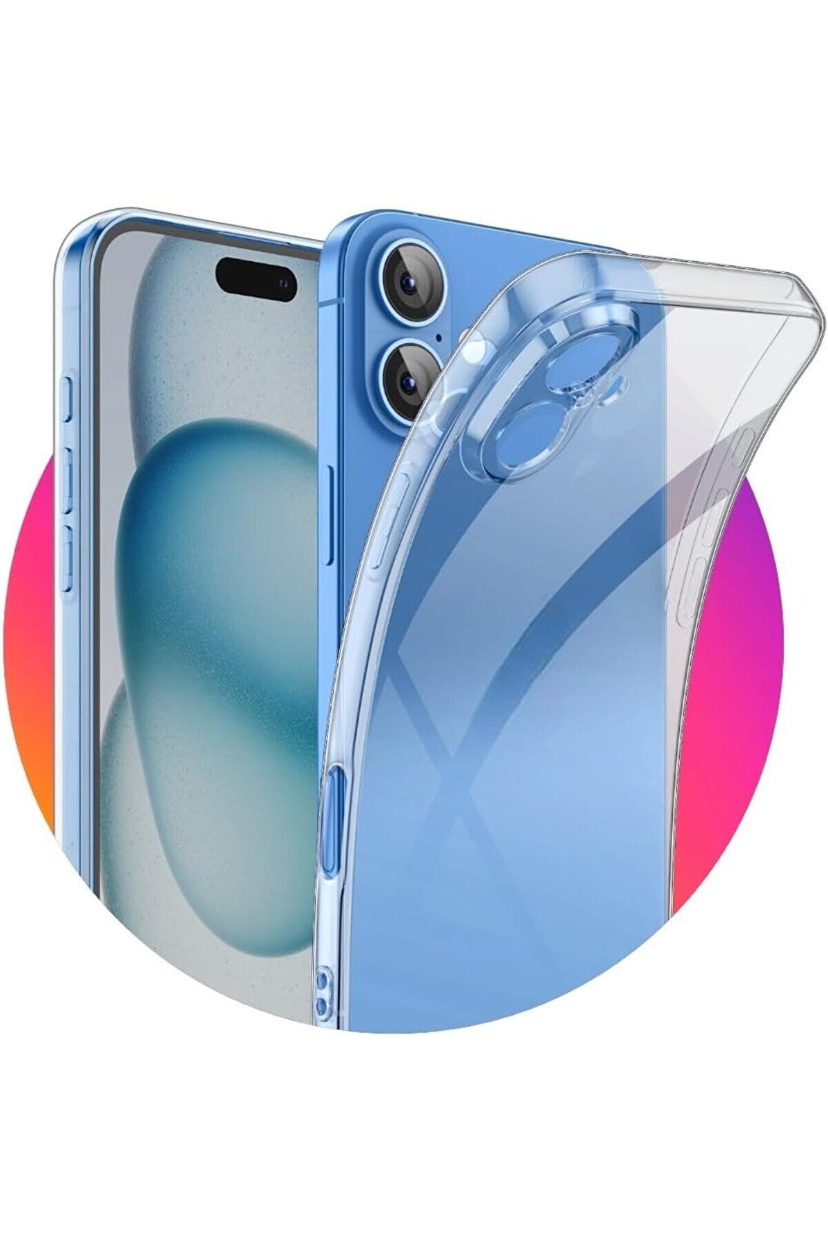 STOREMAX İphone 16 İle Uyulmu Şeffaf Kılıfı