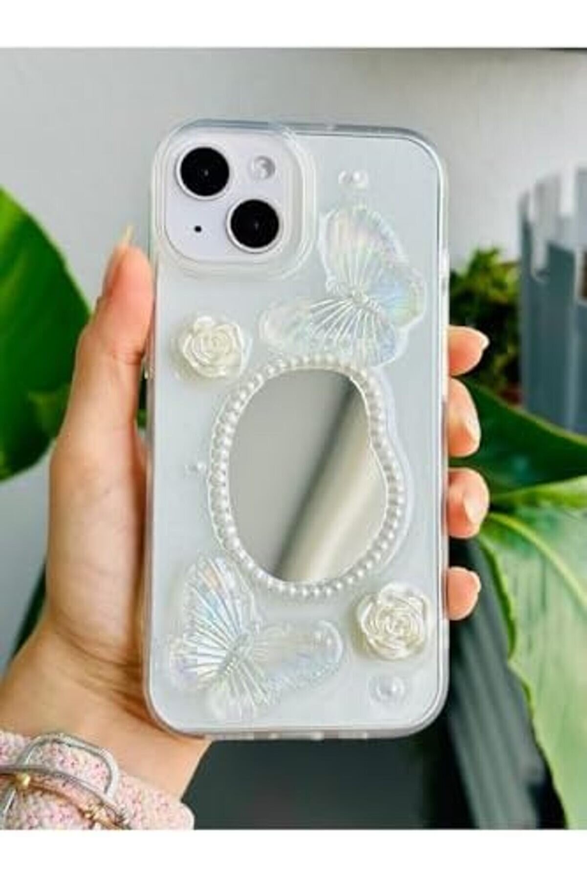 Lvnshop Aksesuar 13-14 - 15 İle Uyumlu Aynalı Model Si̇li̇kon Kılıf 224120