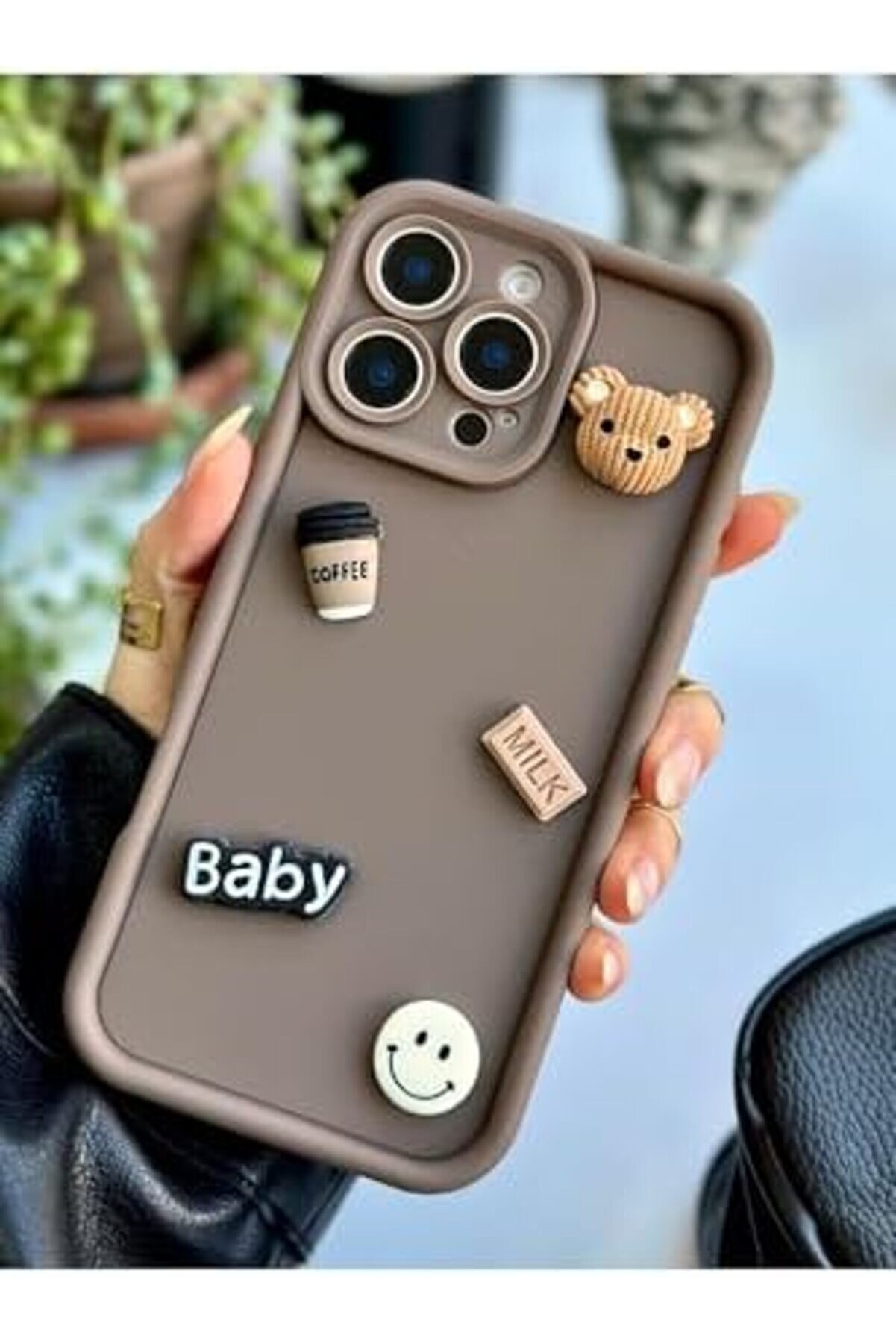 Aclyashop Aksesuar 16 Promax Uyumlu &Ccedil;i̇kolata Baby Oyuncak Tasarımlı Si̇li̇kon Kılıf - &Ccedil;i̇kolatababy 10