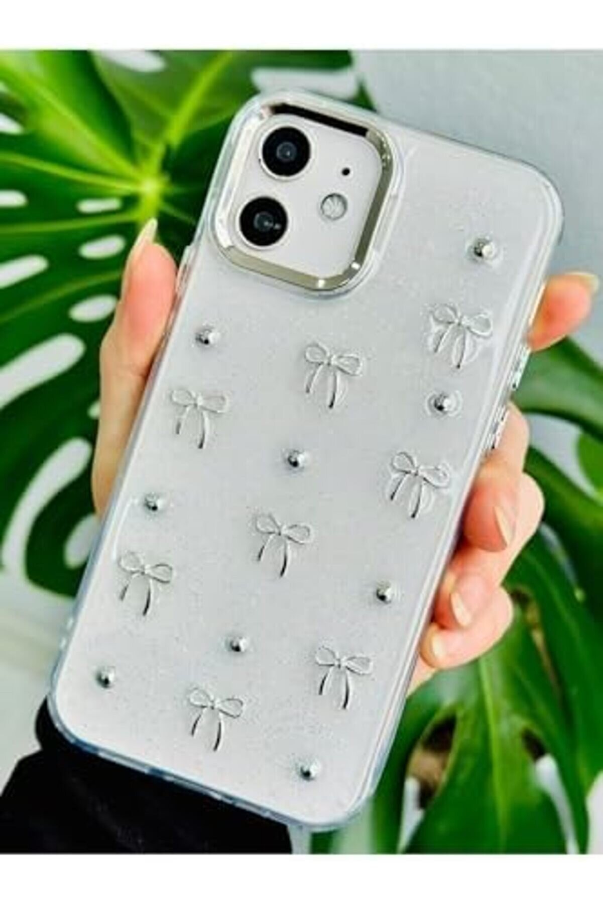 12 Ve 12 Pro Uyumlu Mi̇ni̇ Fi̇yonk Tasarım Oyuncaklı Esnek Si̇li̇kon Kılıf - Mi̇ni̇fi̇yon