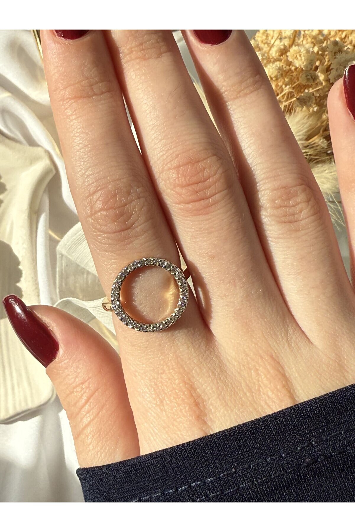 Ateli̇er Emi̇ne Gold Si̇lver Halka Yüzük