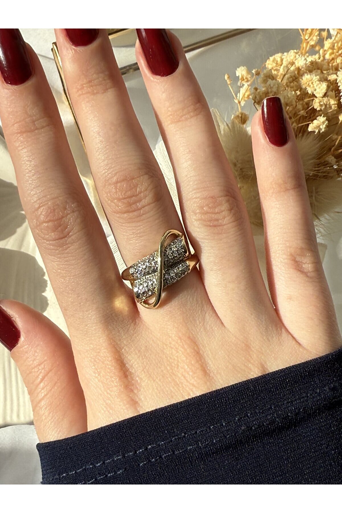 Ateli̇er Emi̇ne Duble Zi̇rkon Yüzük