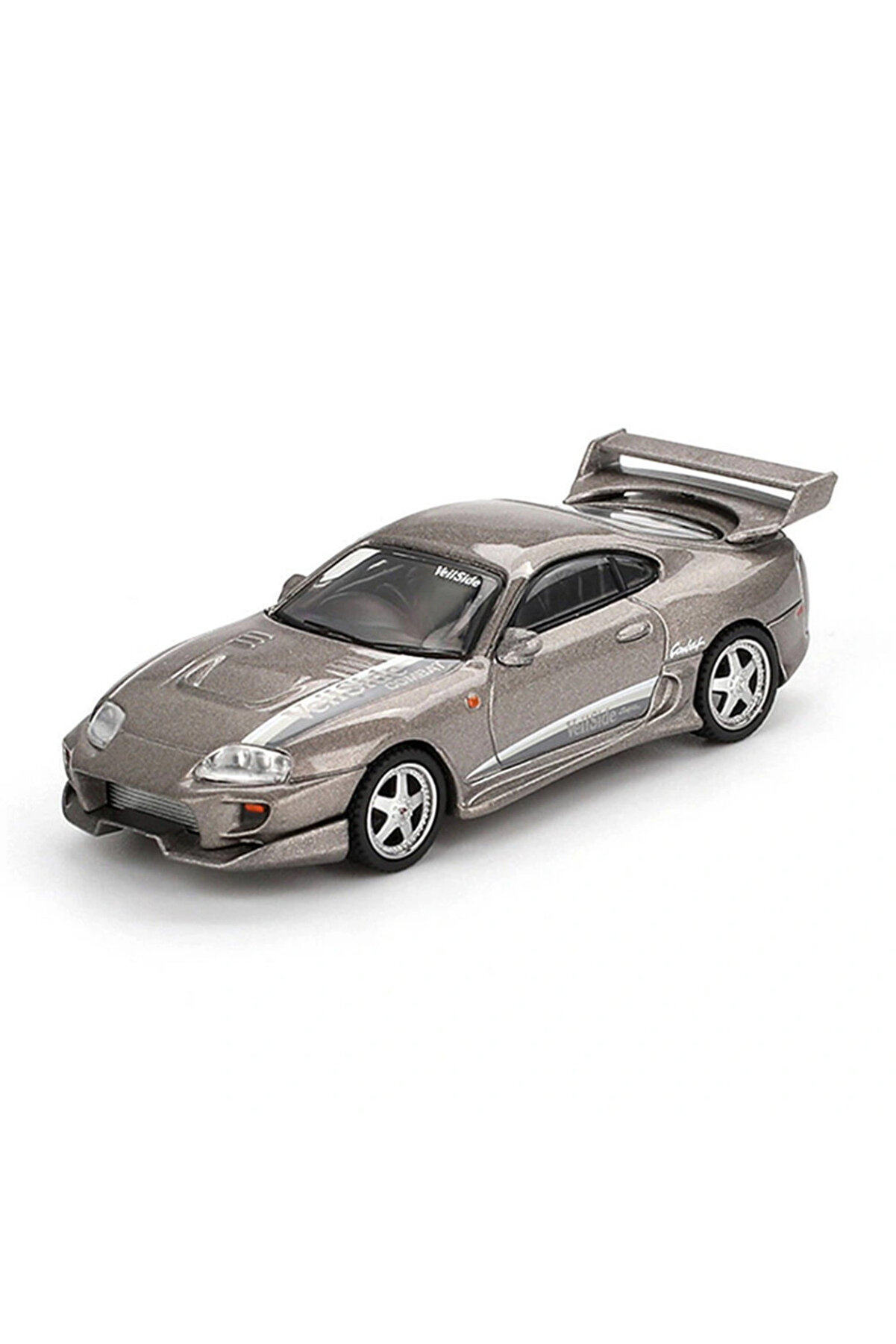 Toptan Bulurum Mini GT 1/64 Toyota Supra VeilSide Combat VII Combat Grey Blister Paket