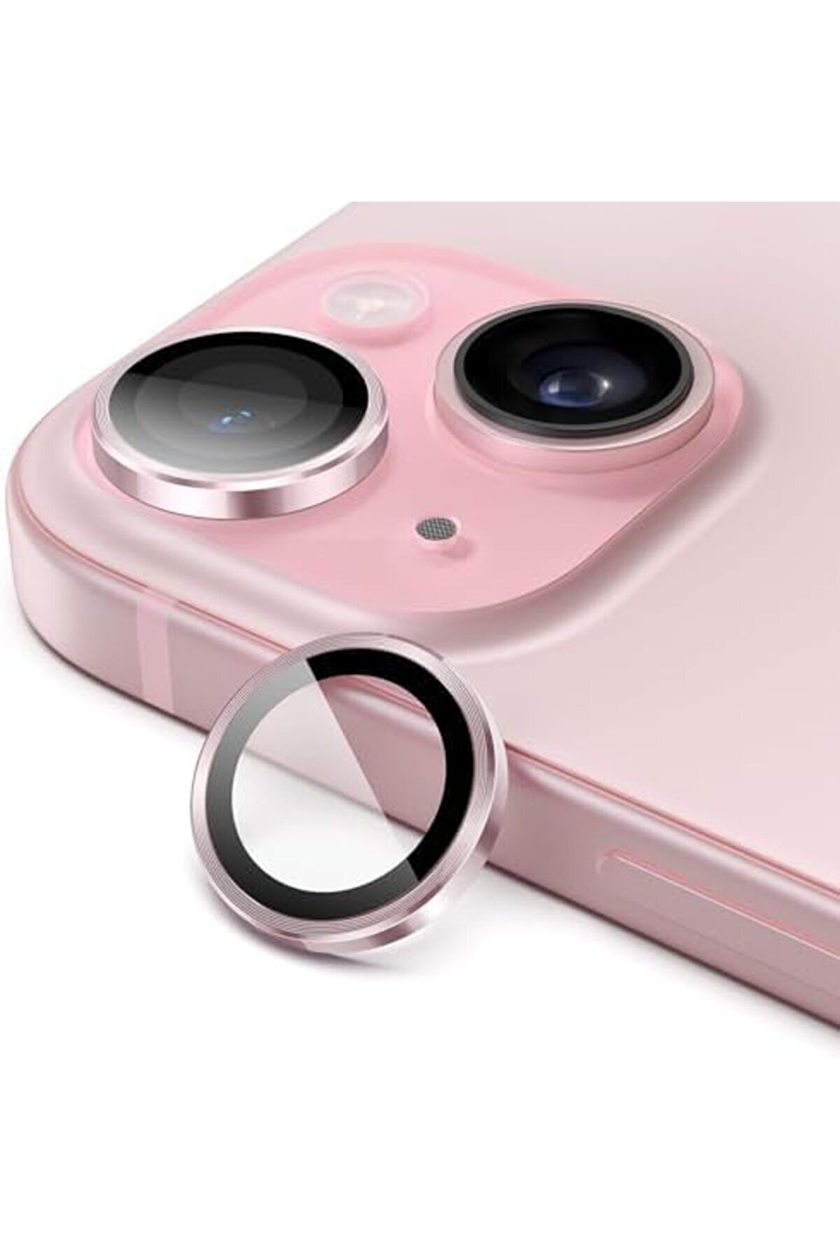 Lvnshop 15,15 İçi̇n, Kamera Lens, Basi̇t Kurulum, Hd Berrak Görüntü, Metal Çerçeve, 9H Temperli̇ Cam, Ç