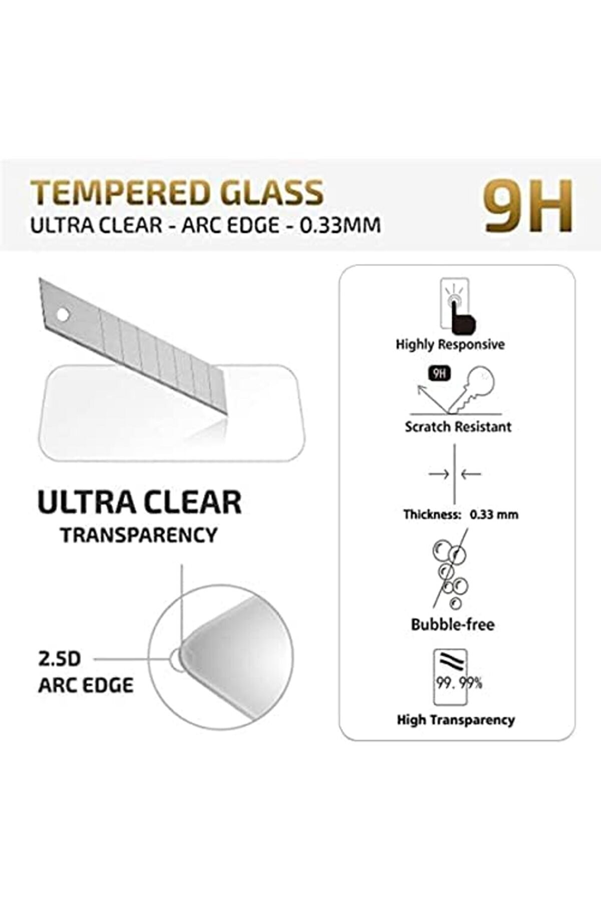 Lvnshop Es 7/8 / Se Uyumlu Ekran Temperli̇ Cam Hd Kali̇te G&ouml;r&uuml;nt&uuml; Darbe Dayanıklı Kırılmaz Cam 224120