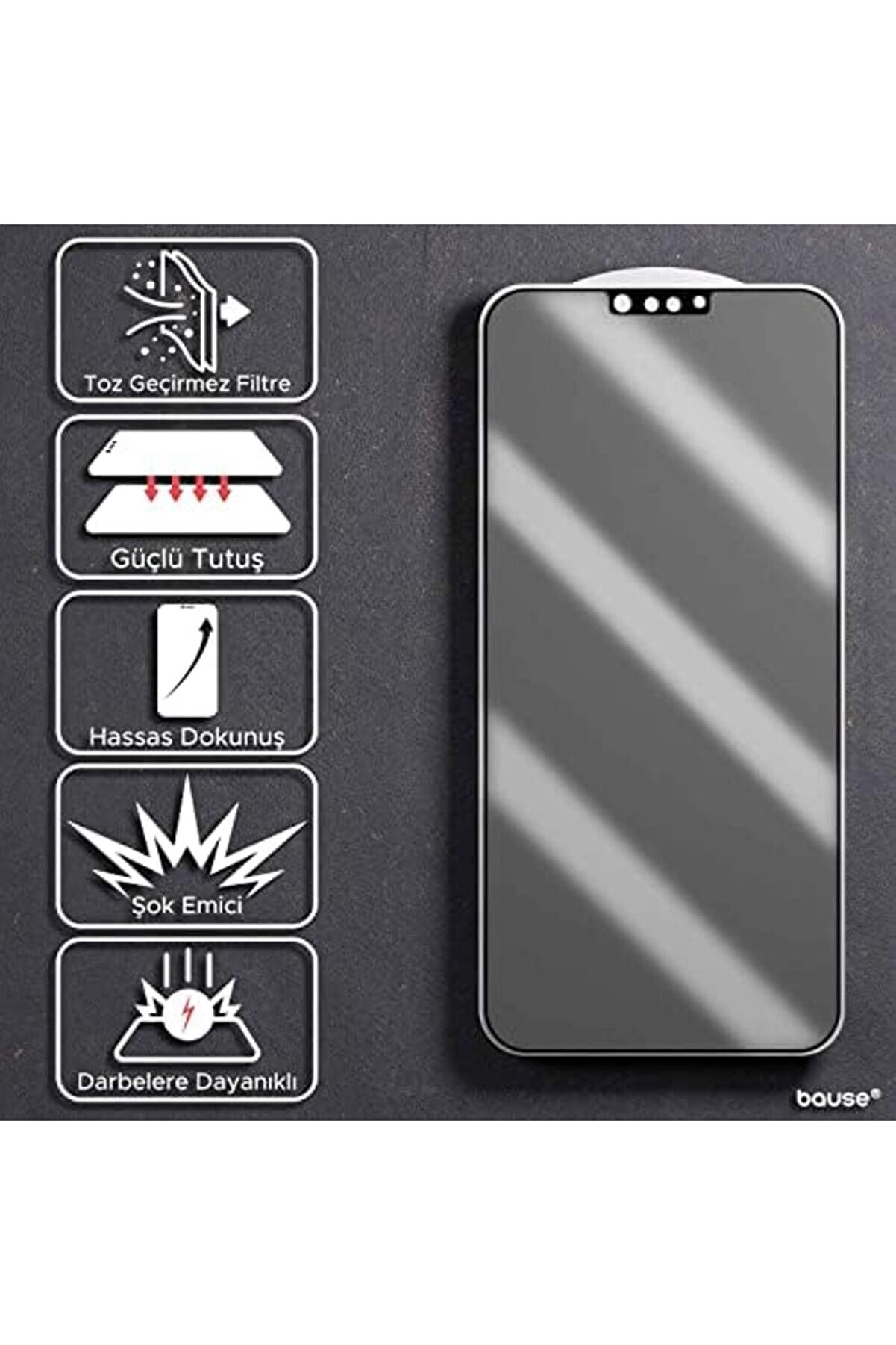 Aclyashop 11 Uyumlu Explosi̇on-Proof 18D Toz Geçi̇rmez Hayalet Ekran Serami̇k Kırılmaz Cam - Parlak Yüz