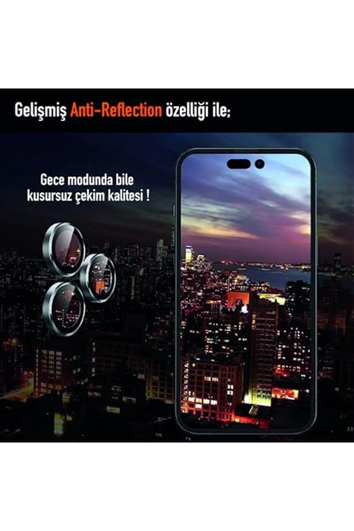 Lvnshop 16-16 Uyumlu Kamera Lens, Kurulum, Alaşımlı Çerçeve, Darbelere Ve Çi̇zi̇lmelere Karşı Yüksek D