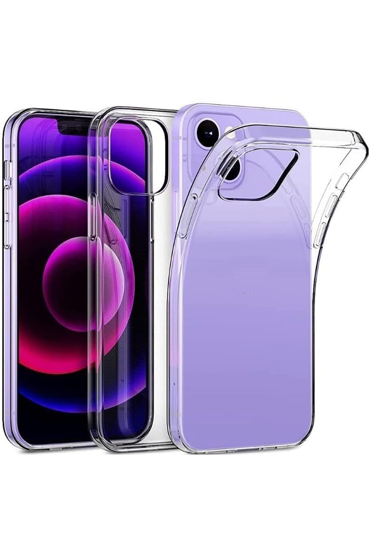 STOREMAX lvnshop 14 ile uyumlu Şeffaf Kılıf 14 (6.7'') Şeffaf Silikon Kılıf, Transparent Kılıfı 224120