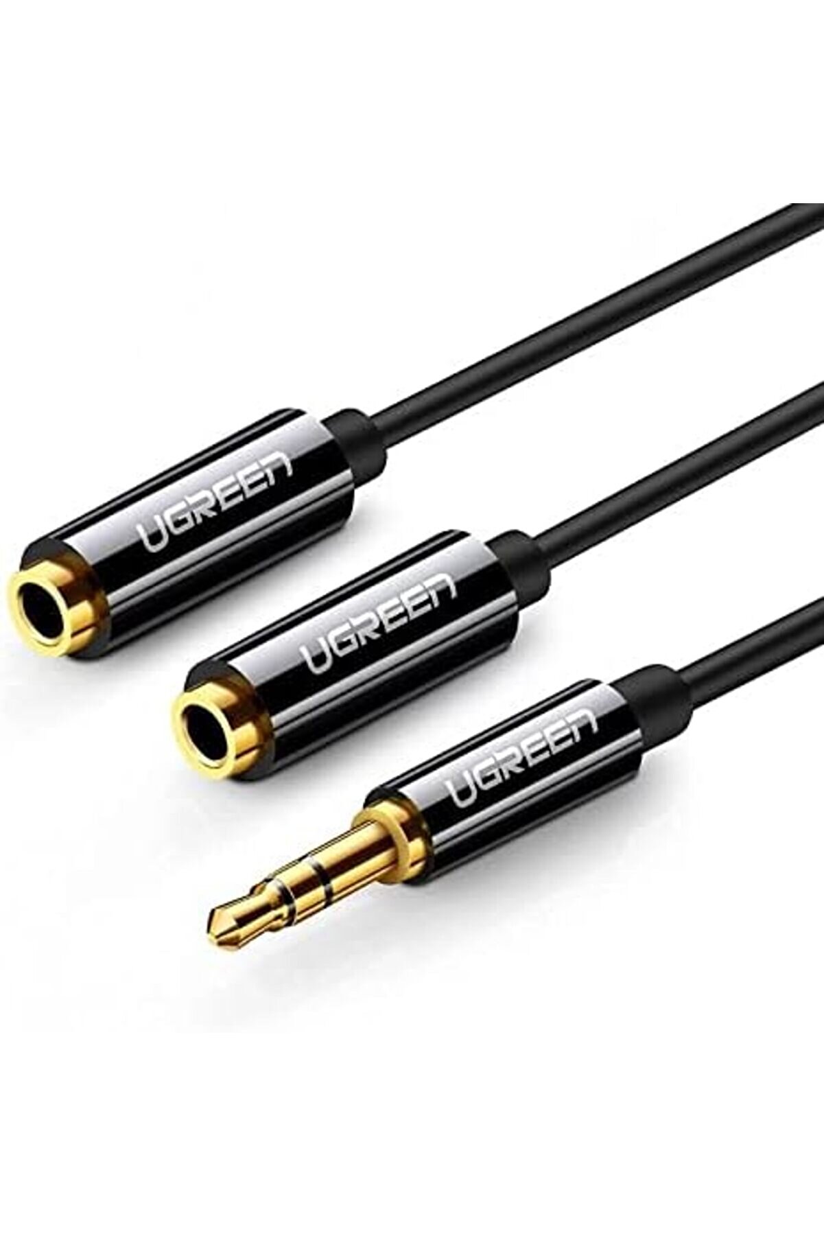 Lvnshop 3.5Mm 2 Li̇ Aux Kulaklık Çoklayıcı, Si̇yah 224120