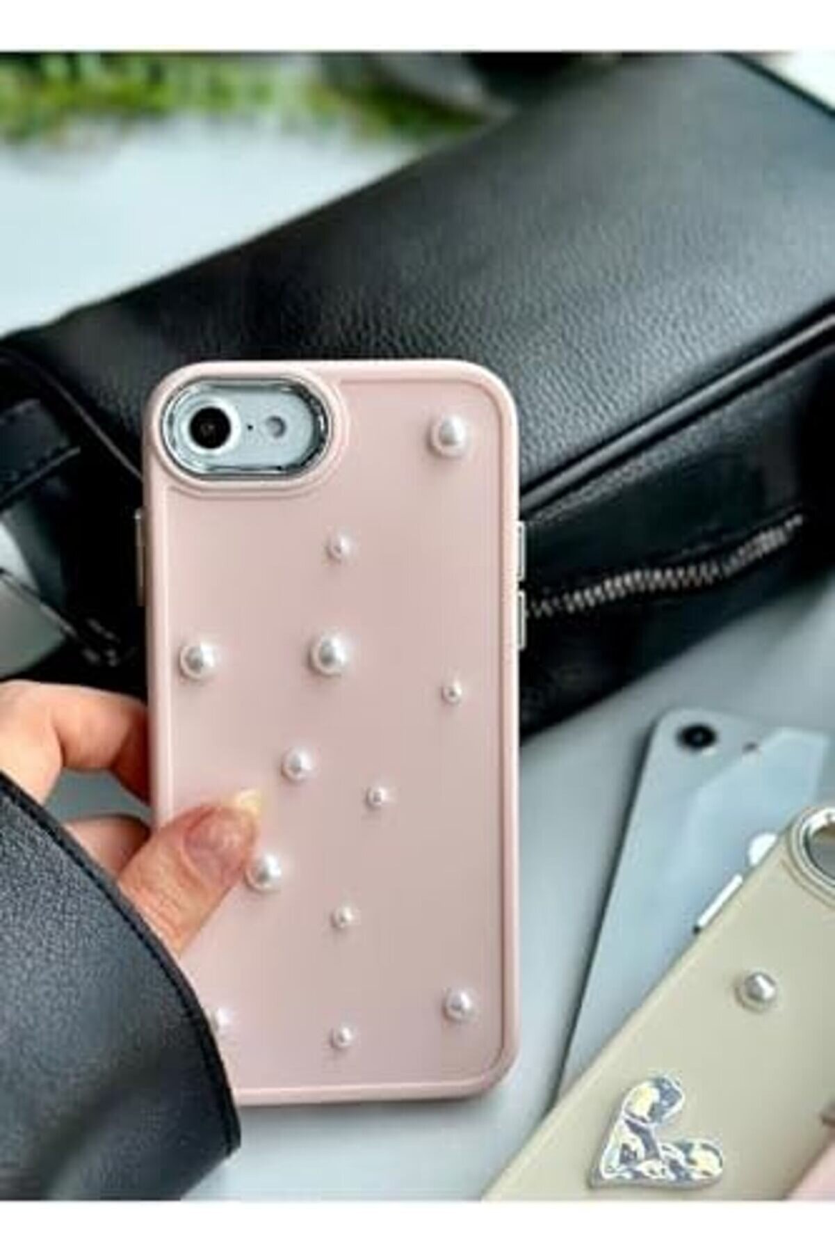 Lvnshop Aksesuar 7-8 - Se 2020 - Se 2022 Uyumlu Pearl 3D Oyuncak Tasarımlı Esnek Si̇li̇kon Kılıf - Pem