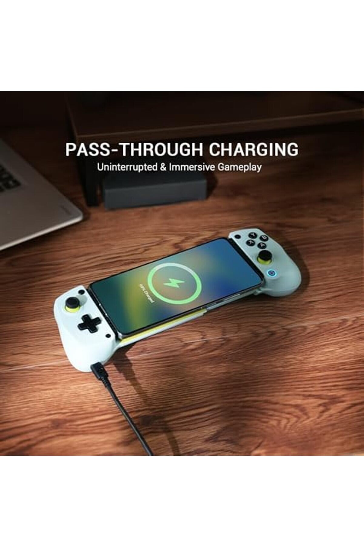 Lvnshop X5 Li̇te Type-C Mobi̇le Gami̇ng Controller For (Usb-C), & Harmonyos Phones,Li̇ghtwei̇ght, Hall Ef