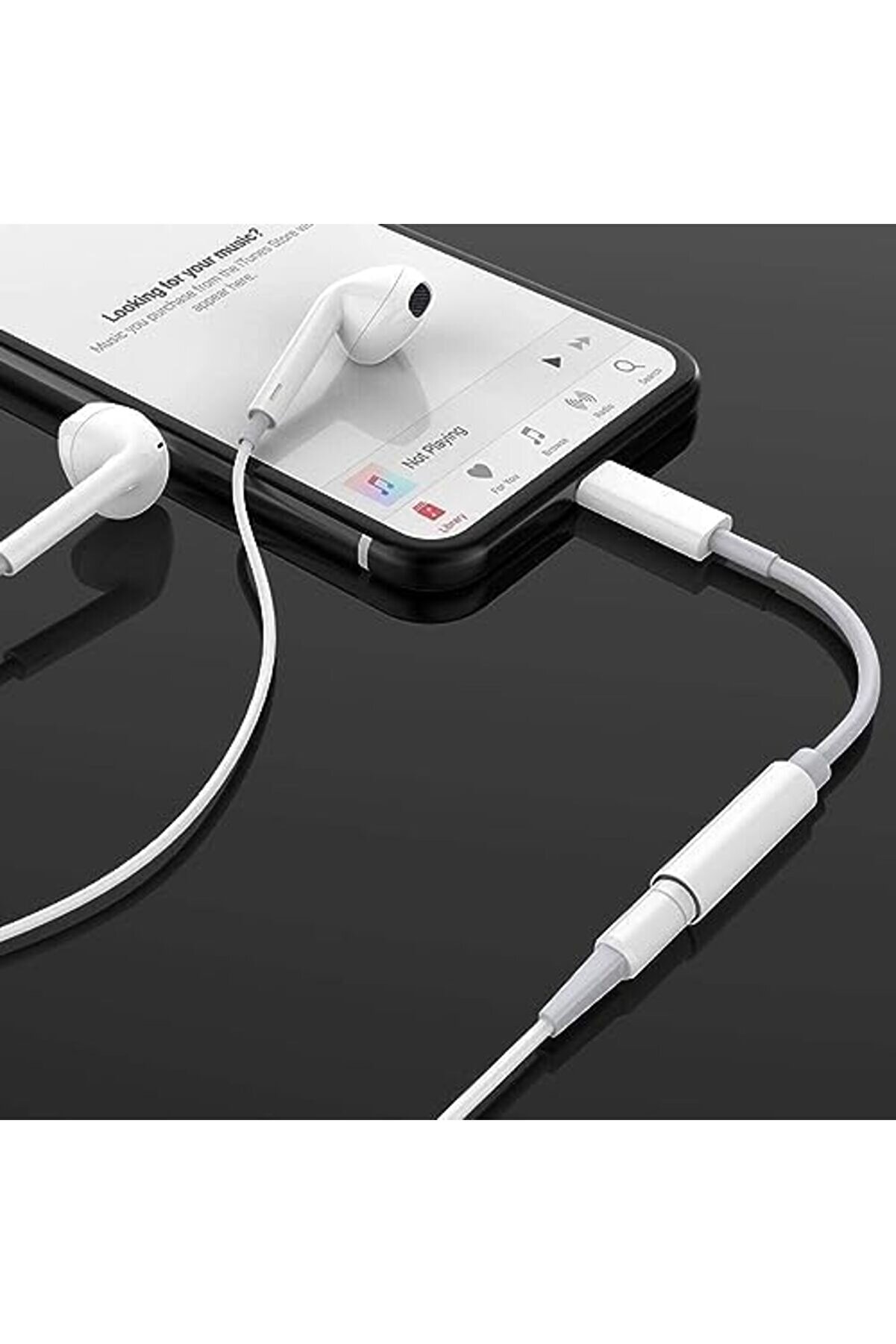 Modaflux To 3.5 Mm Aux Adapter Dönüştürücü - İpad İpod İçi̇n Çi̇vi̇ Kulaklıklarınızı Kullanmanızı Sağla