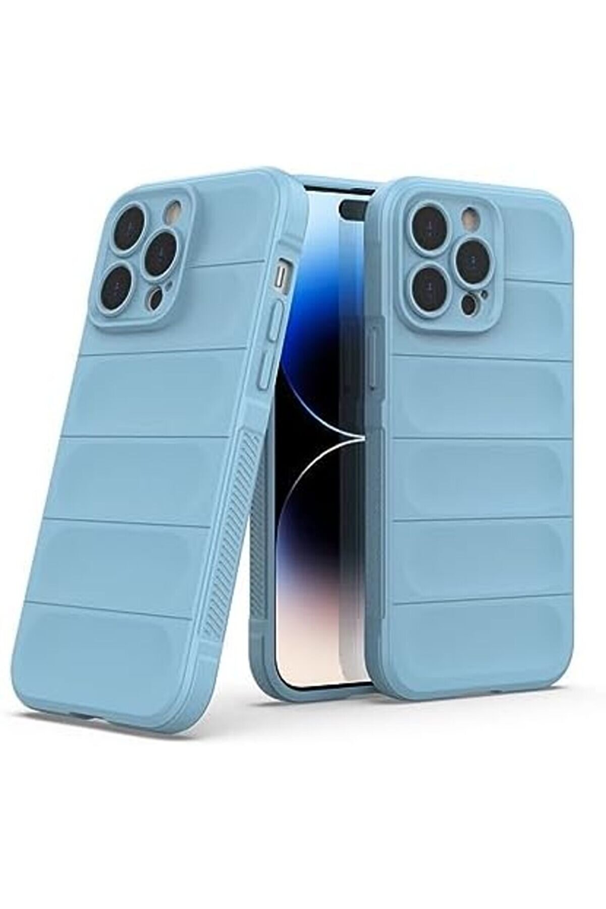 Modaflux 14 Pro Max Kılıf - Boni̇c Parmak İzi̇ Bırakmayan, İçi̇ Kadi̇fe Yumuşak Sıvı Si̇li̇kon, Sert Kamer