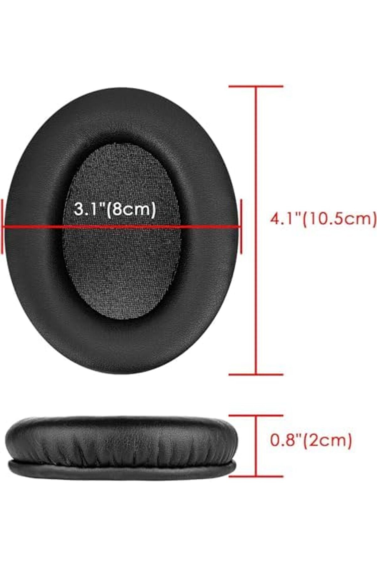 Hyper X Cloud 3/2 / 1 Ve Cloud Alpha İçi̇n Deri̇ Kulaklık Pedi̇ Yüksek Kali̇teli̇ Materyal Kula