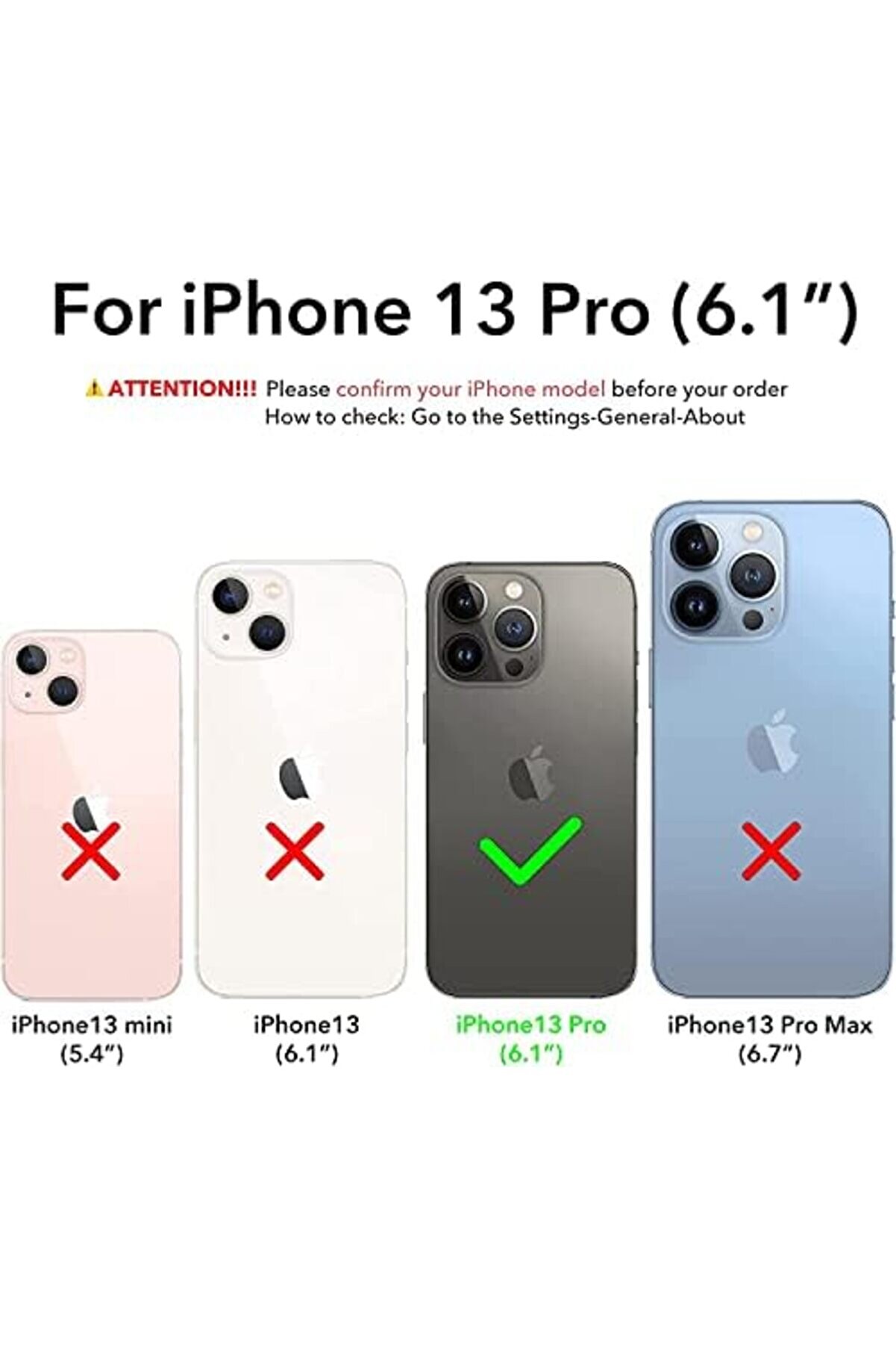 Li̇kesell 13 Pro Kılıf 6.1 İle Uyumlu, Sıvı Si̇li̇kon 3 Katmanlı Tam Kaplamalı Yumuşak Jel Kauçuk Kılıf