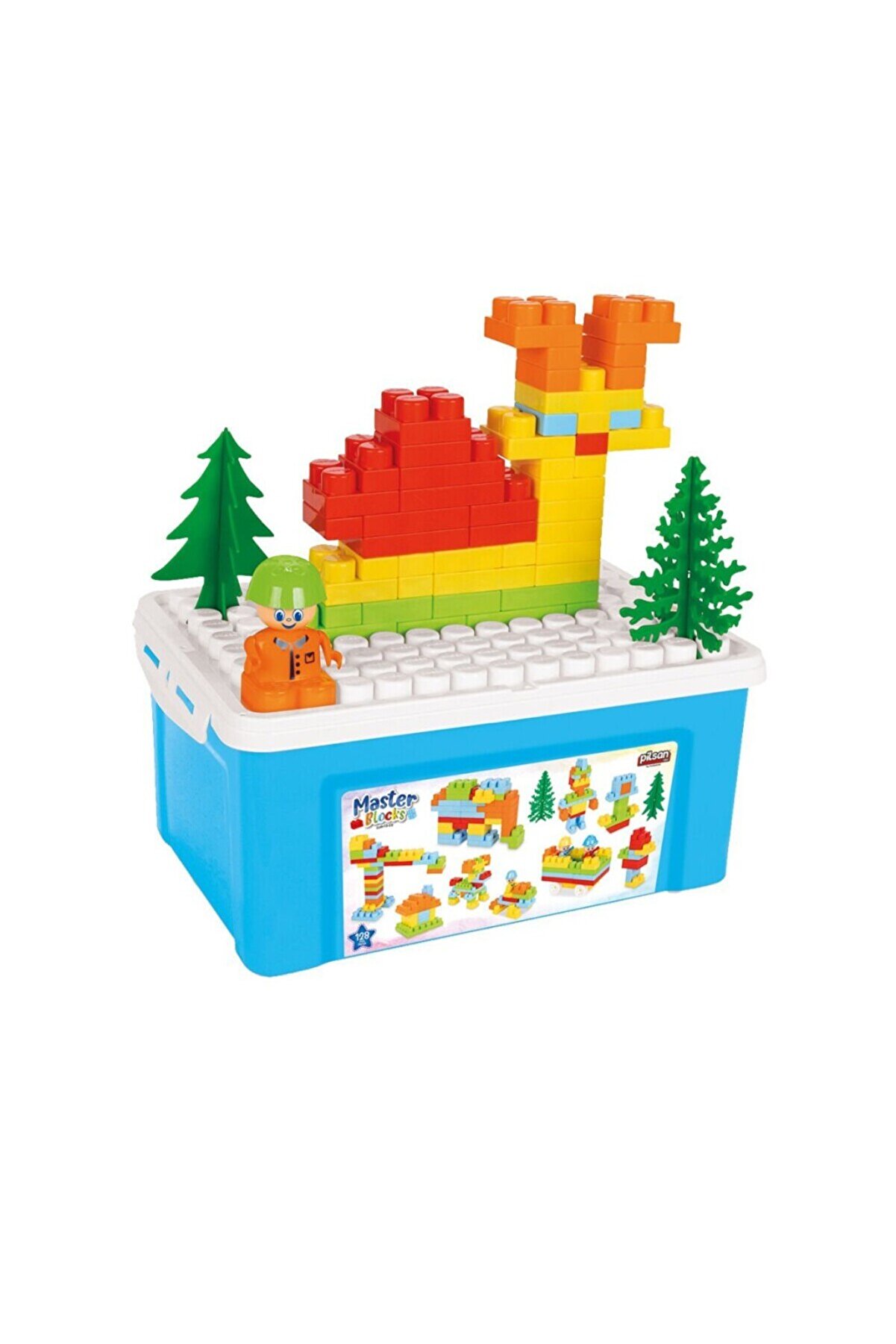 Toptan Bulurum 03 571 AKSESUARLI MASTER BLOKLAR 128 PARÇA 10 LİTRE SAKLAMA KABINDA