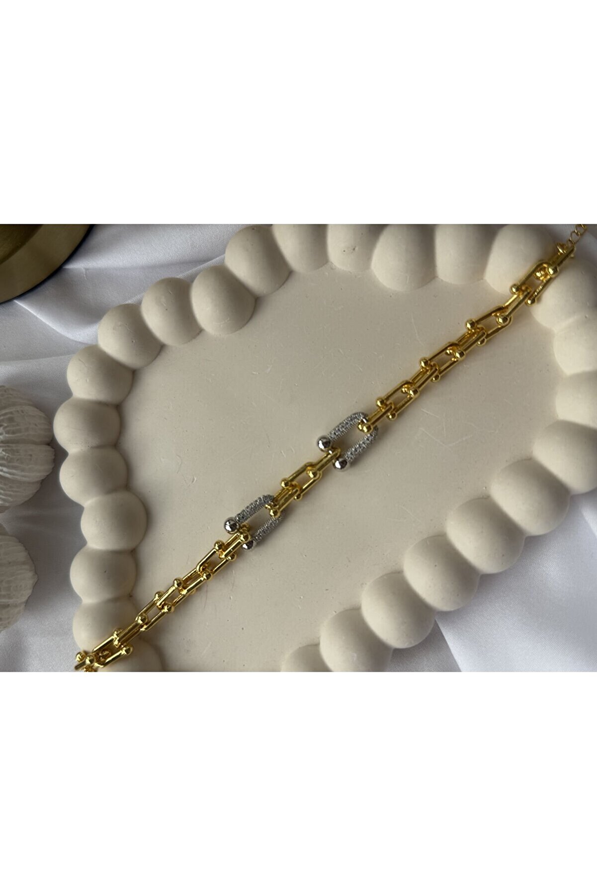 Ateli̇er Emi̇ne Si̇lver Detay Tıffany Bi̇lekli̇k