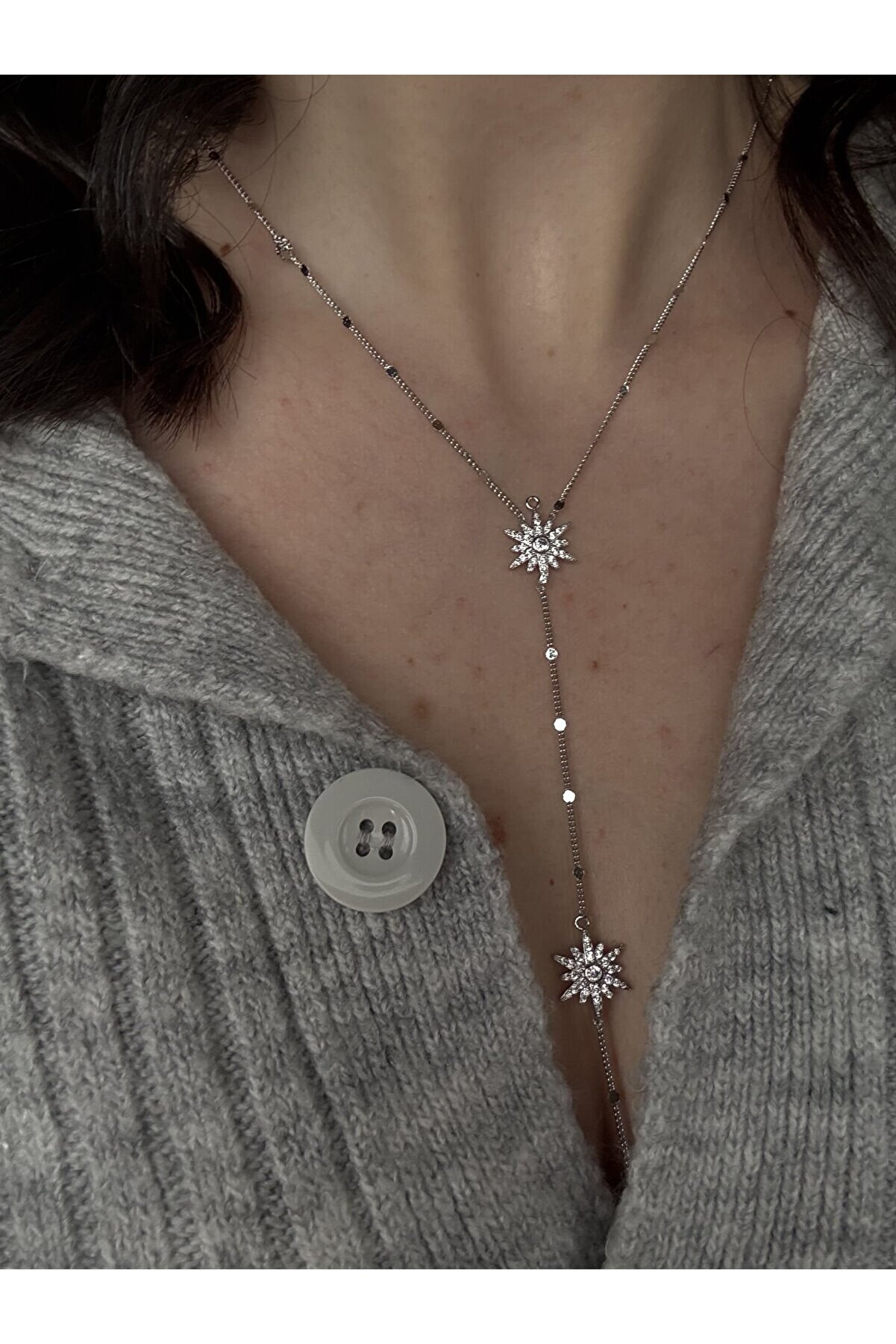 Ateli̇er Emi̇ne Kutup Yıldızlı Y Kolye