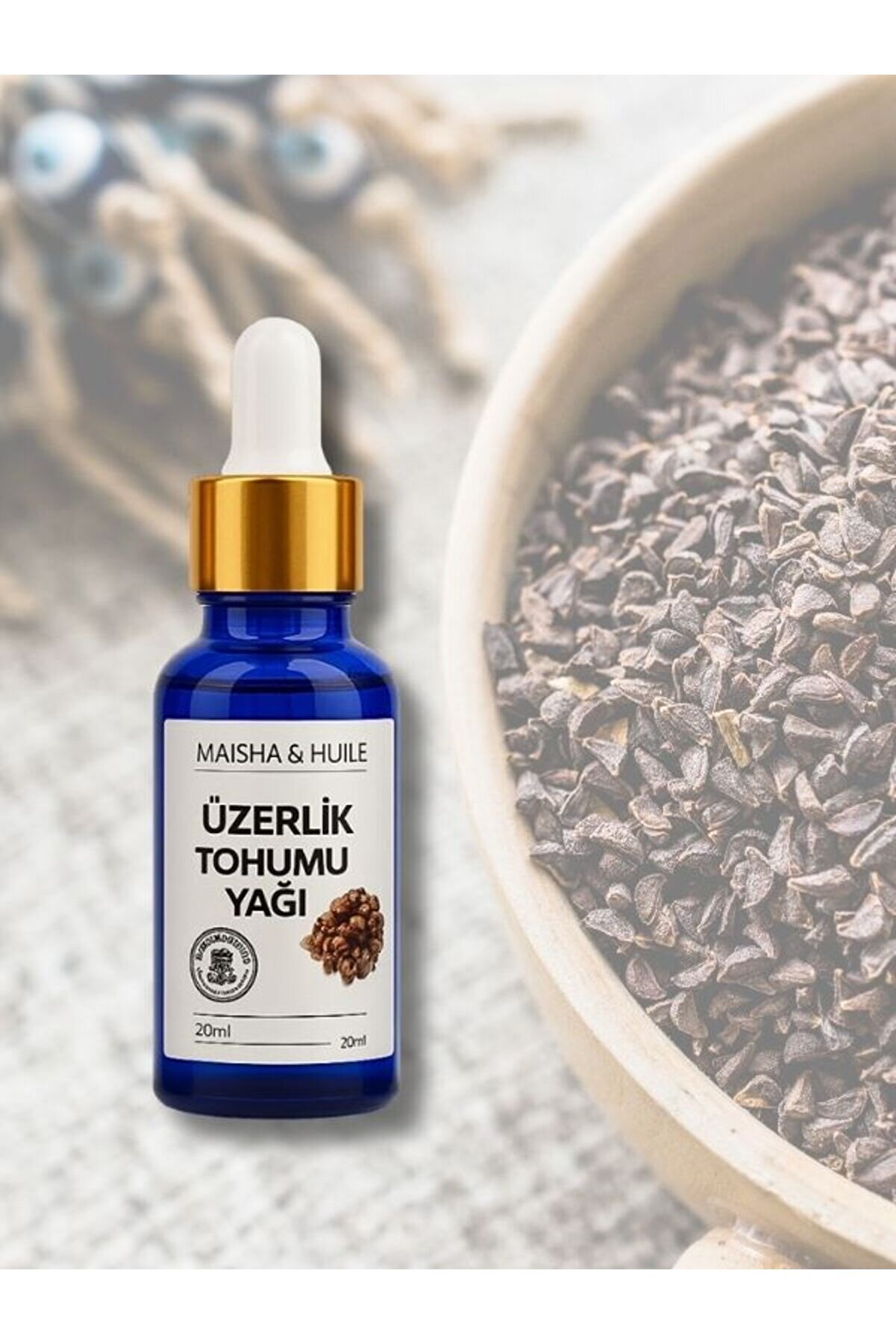maisha&huile Üzerlik Tohumu Yağı Soğuk Sıkım 20 ML