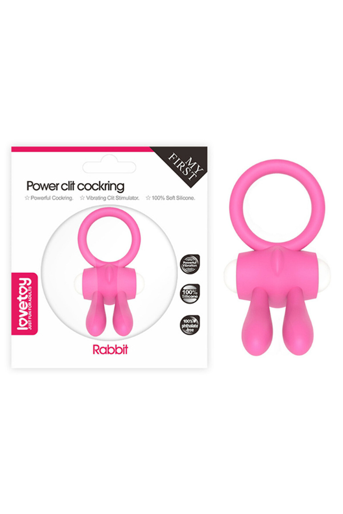 Adres Medikal Censan Power Clit Silicone Cockring Penis Halkası - C-LV1422