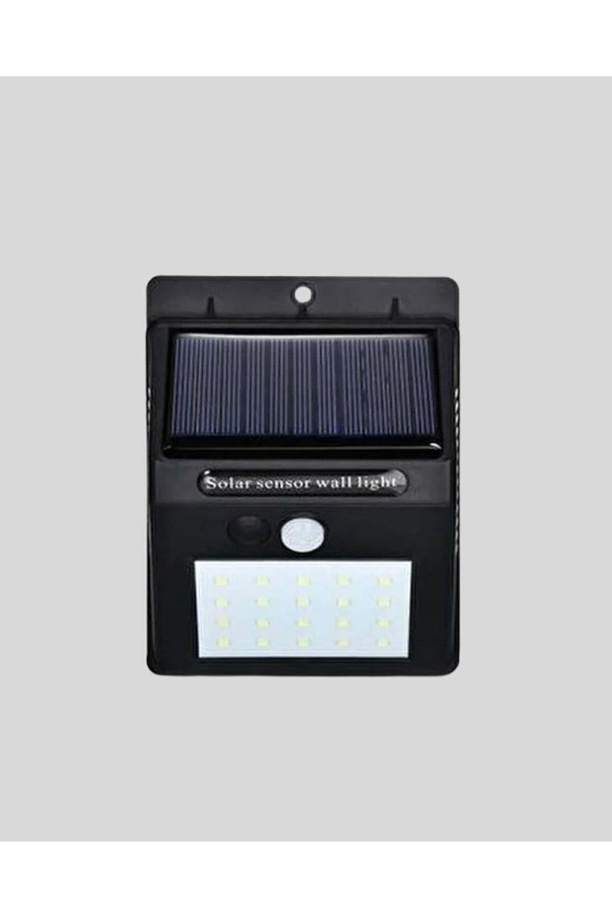 Güneş Enerji̇li̇ Sensörlü Dış Mekan Duvar Lambası – 3 Modlu, 2200Mah Pi̇l, 120° Algılama