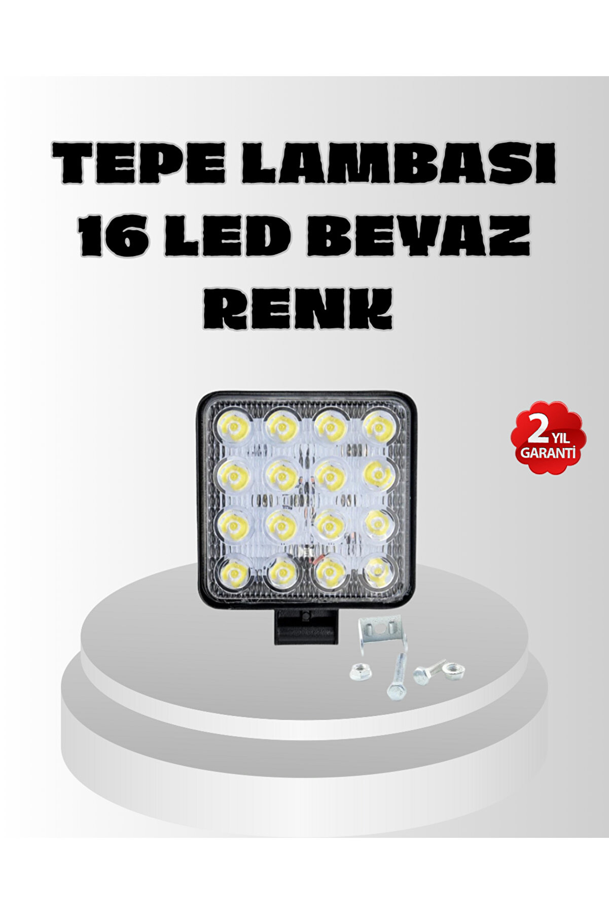 teknodayım 4x4 Off Road LED Aydınlatma – Traktör, Tekne, Forklift, ATV Uyumlu, Yüksek Parlaklık