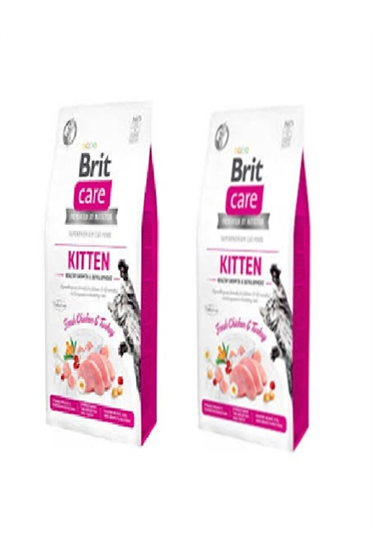 Bri̇t Care Tahılsız Yavru Kedi̇ Maması 2 Kgx2 =4 Kg