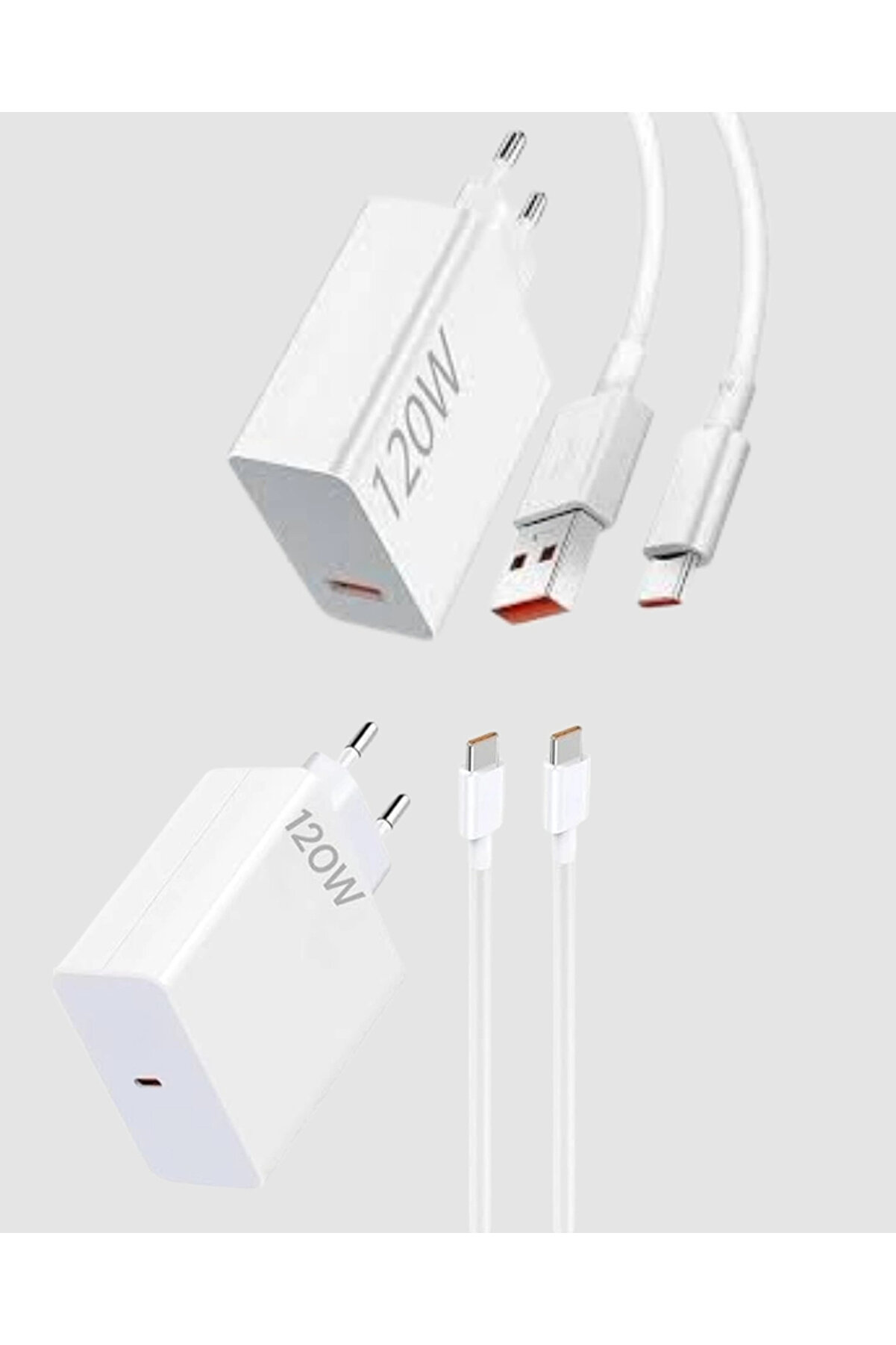 120W Type-C Hızlı Şarj Adaptörü – Akıllı Koruma Ve Turbo Güç Desteği̇