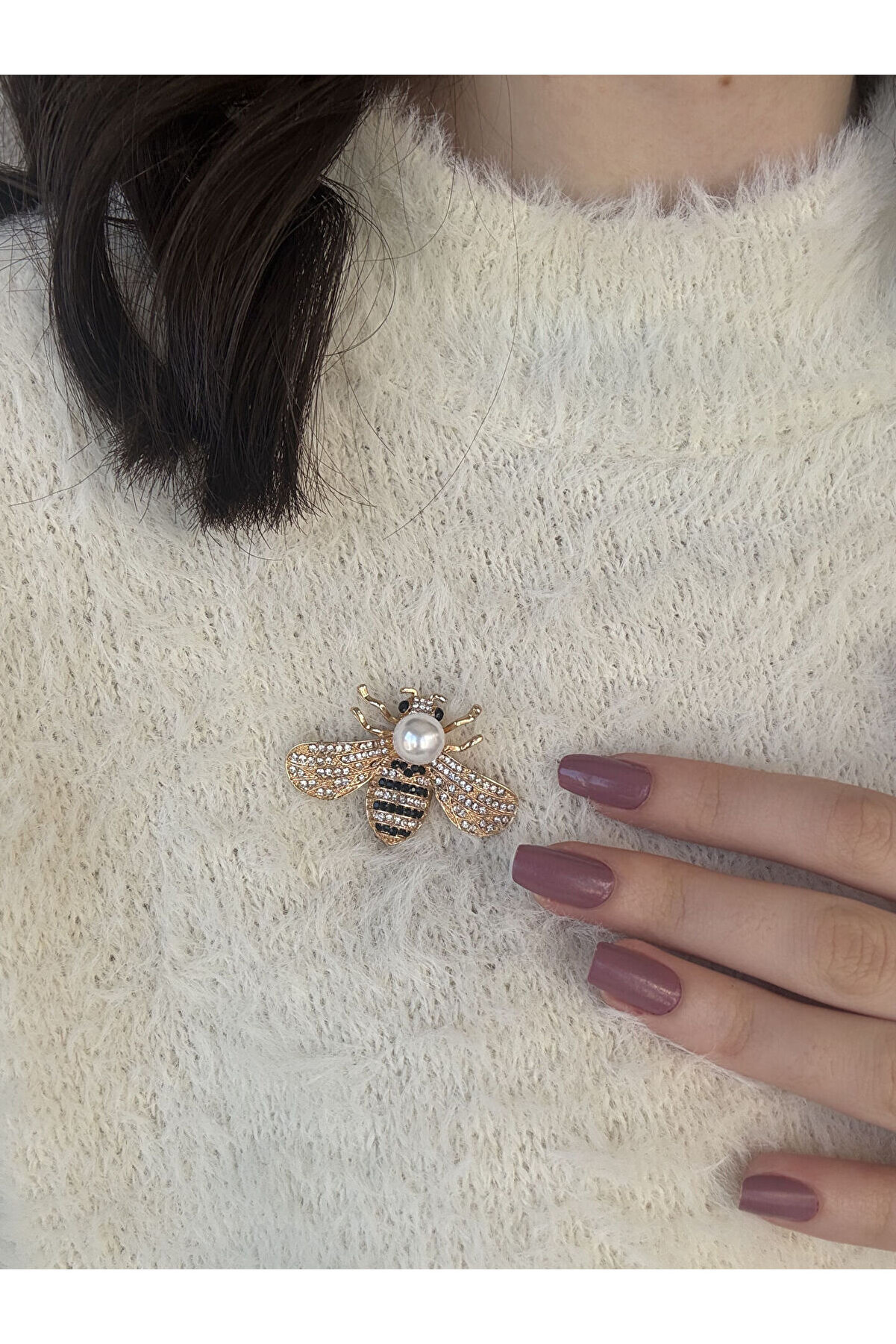 Ateli̇er Emi̇ne Arı Moti̇f Broş