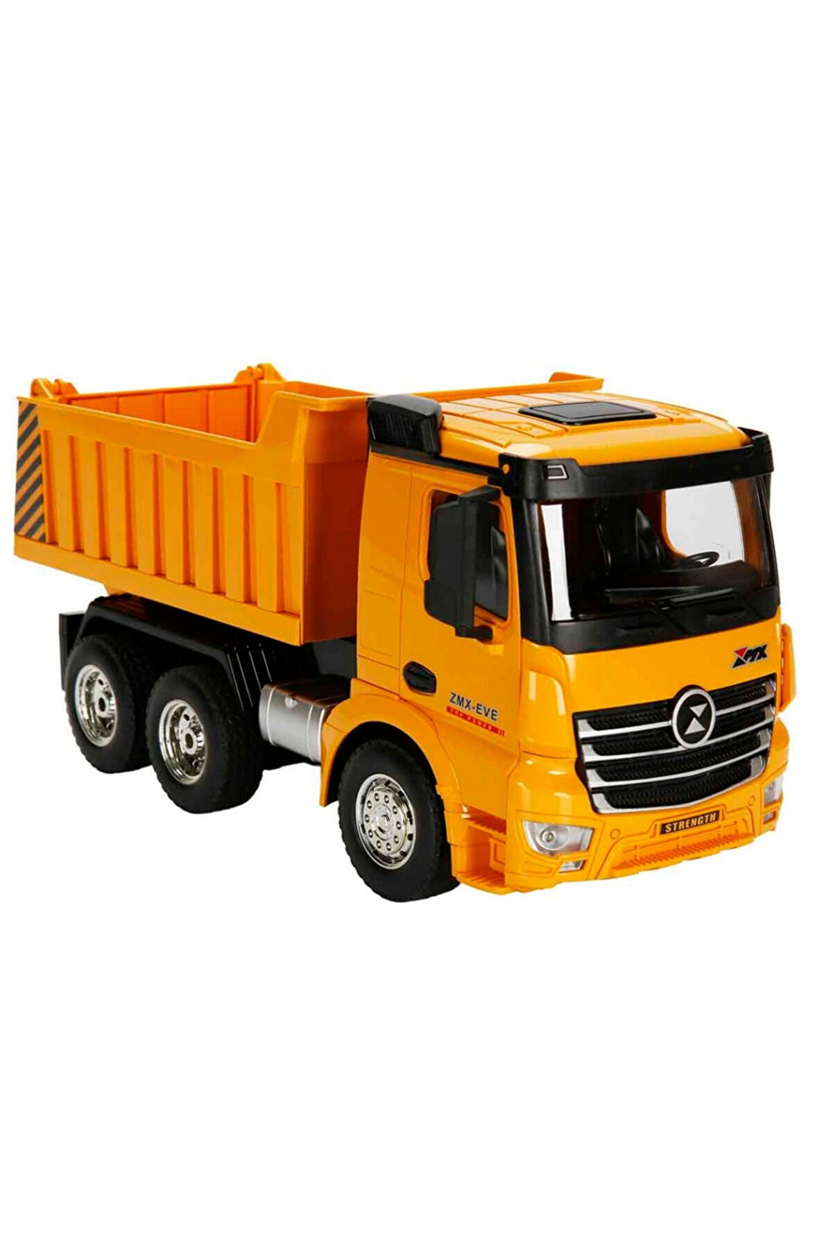 Buğz 1/18 Uzaktan Kumandalı Sesli̇ Ve Işıklı Damperli̇ Kamyon F/F