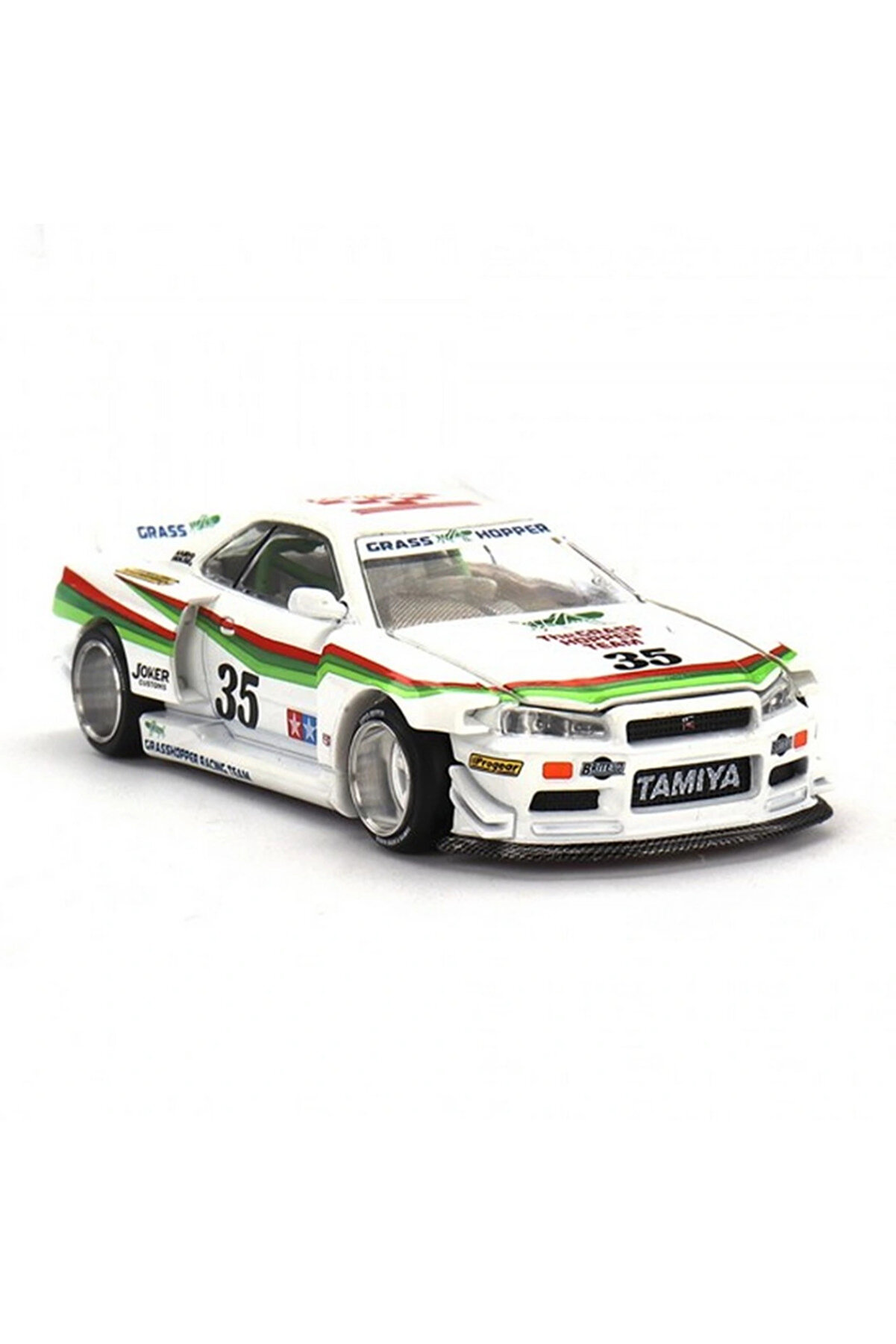 Mi̇ni̇ Gt 1/64 Ni̇ssan Skyli̇ne Gt-R (R34) Tamıya X Kaıdo House "The Grasshopper" V1
