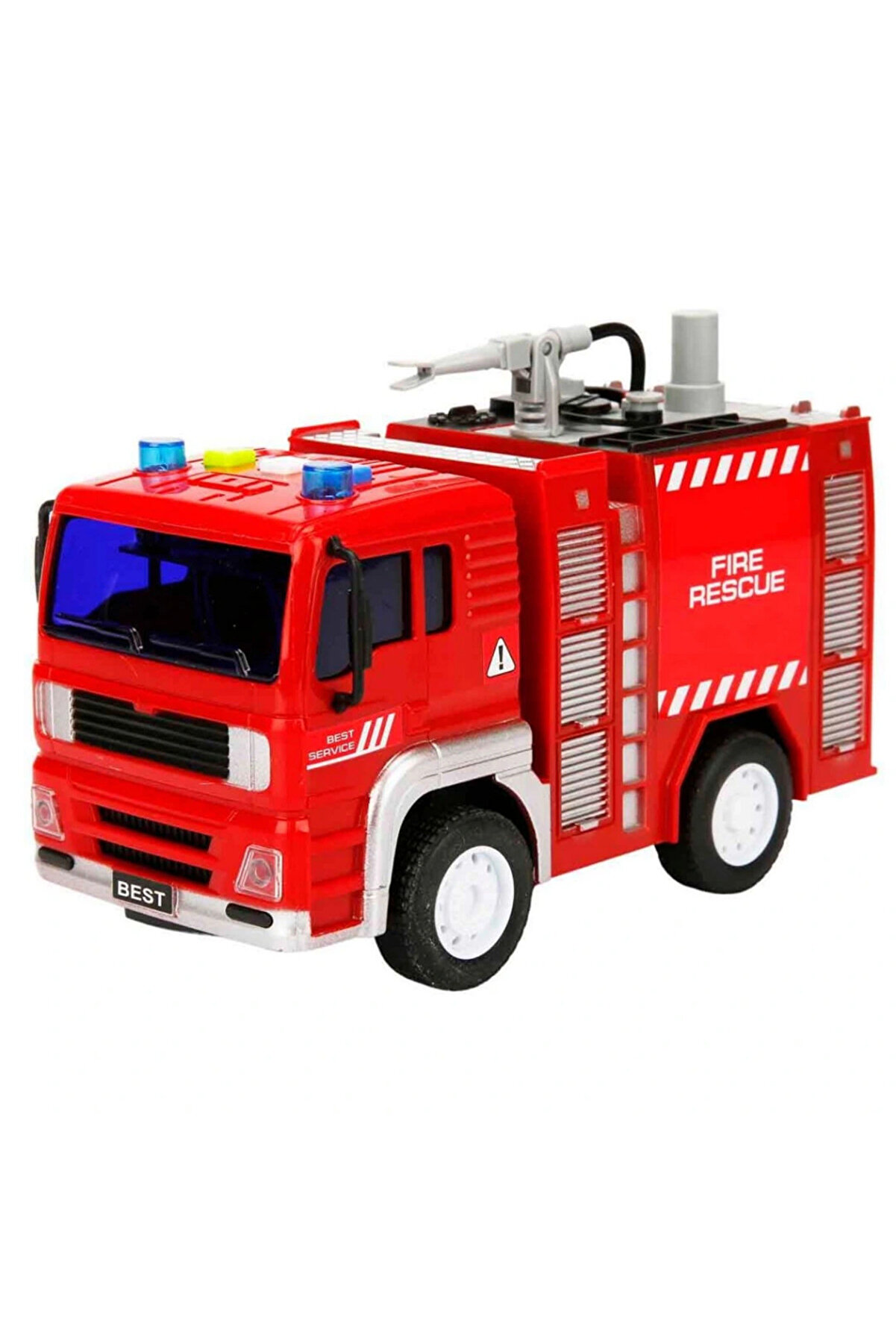 PAZAR DÜNYASI BFS Maxx Wheels Sesli ve Işıklı Su Fışkırtan İtfaiye Aracı 20 cm.