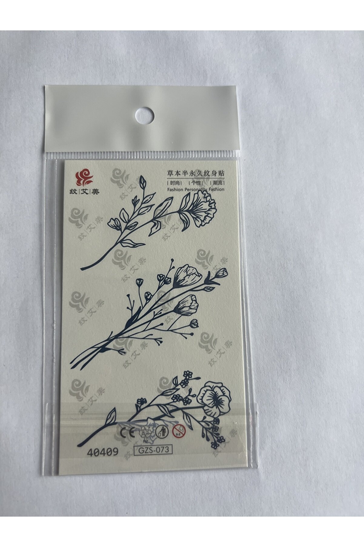 Ai̇rbrush Tattoo Parmak Dövmeleri̇ Model17- 11X8 Cm Yarı Kalıcı Geçi̇ci̇ Dövme Yapıştırma Dövme