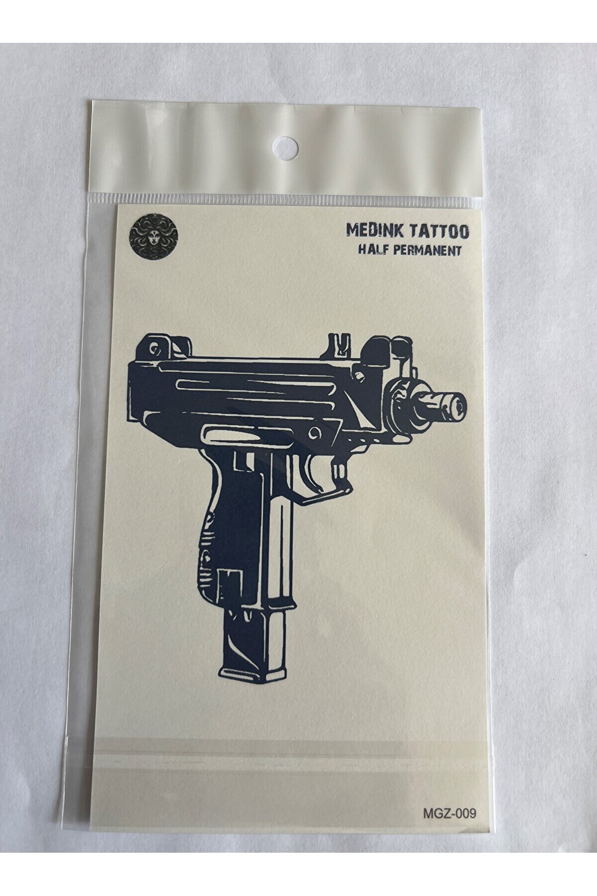 Ai̇rbrush Tattoo Tehli̇keli̇ Tarz 18X11 Cm Yarı Kalıcı Hayalet Ge&ccedil;i̇ci̇ D&ouml;vme Yapıştırma D&ouml;vme