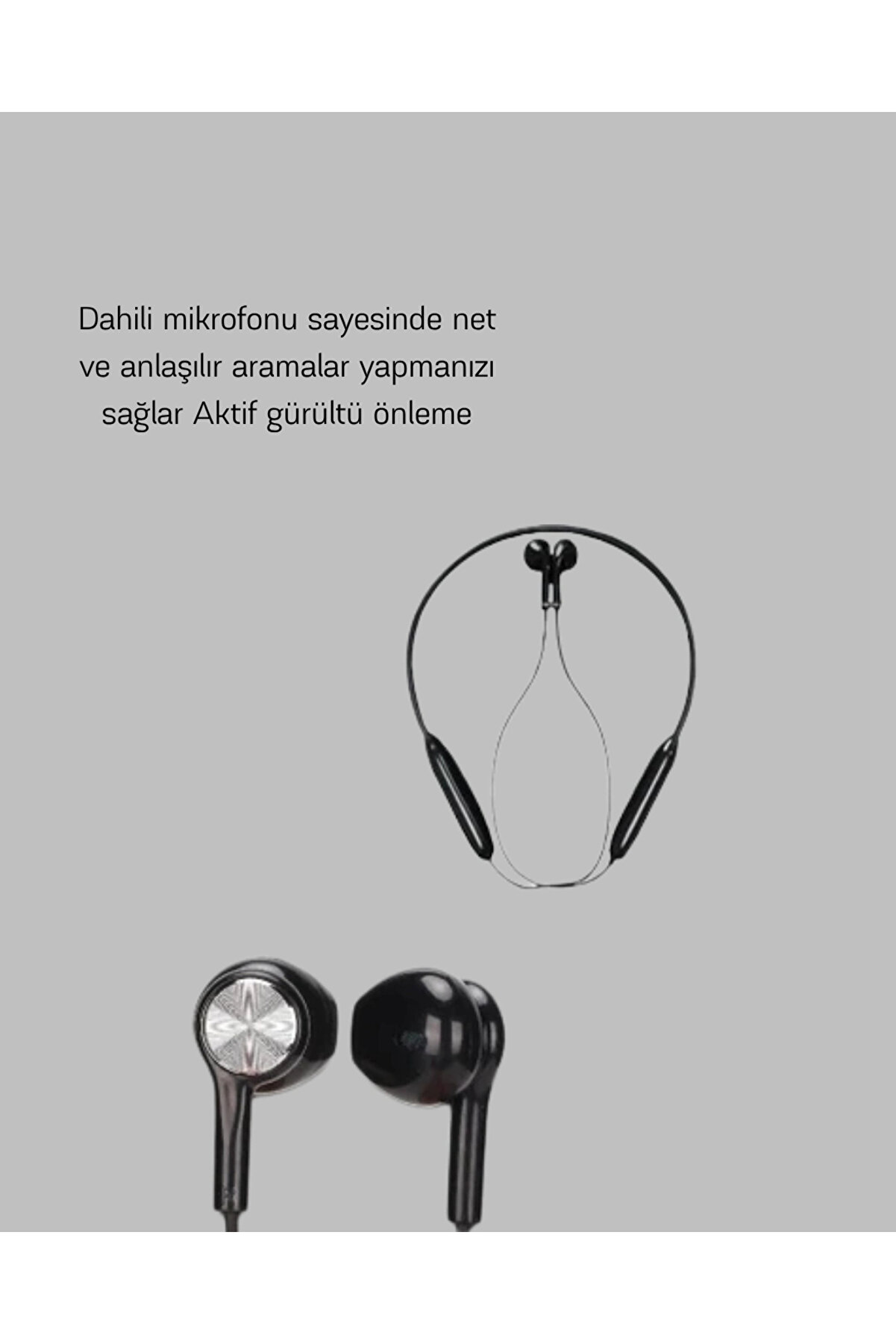 Akti̇f Gürültü Önlemeli̇ Bluetooth Kulaklık – Dokunmati̇k Kontrol, Dahi̇li̇ Mi̇krofon, Yüksek Ses Kali̇tesi̇