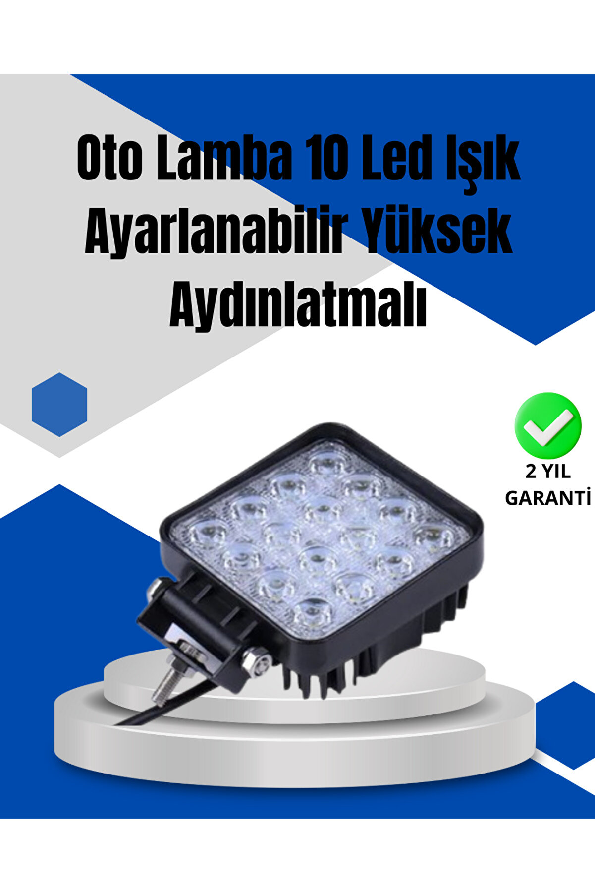Bravilor Araç Dışı Aydınlatma İçin LED Far | Zorlu Koşullara Dayanıklı, Çok Amaçlı