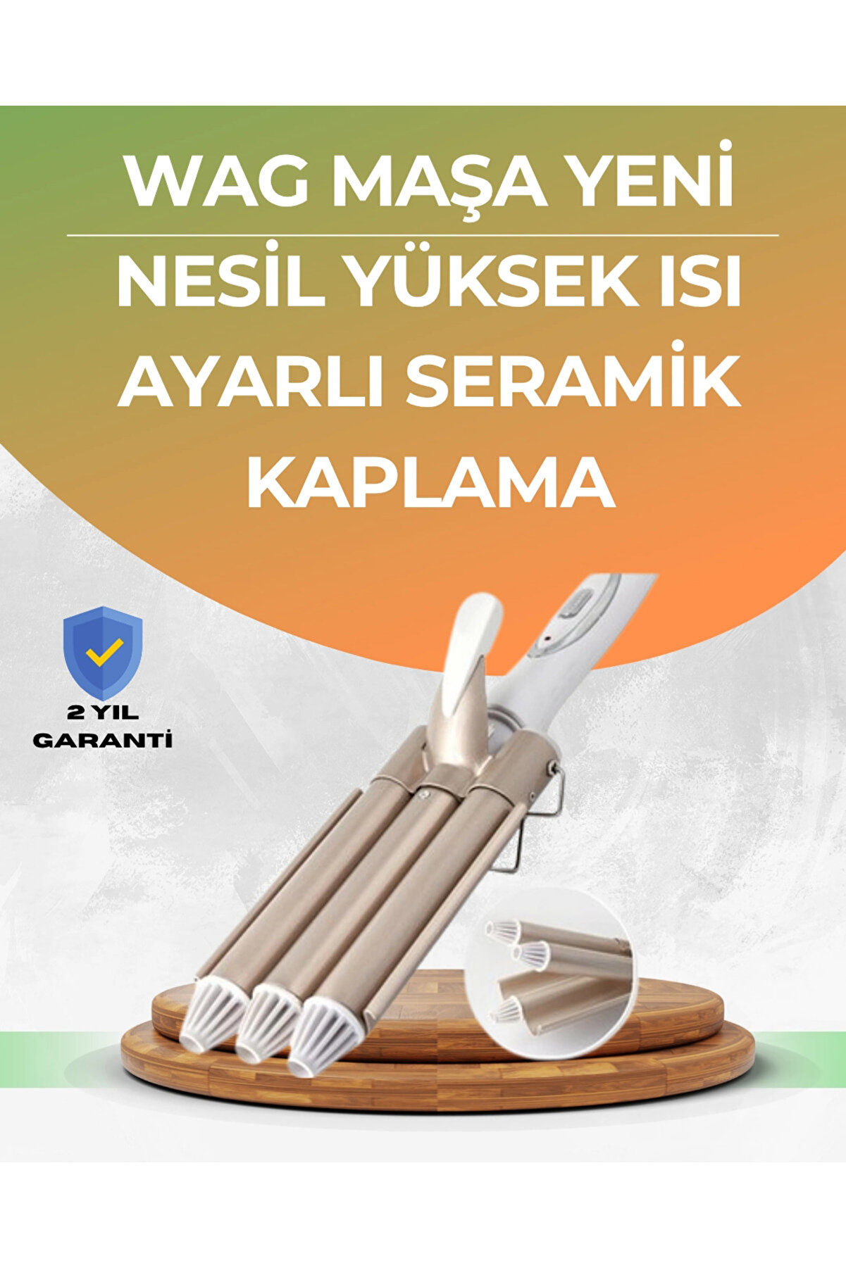 gizmurstore Profesyonel Kullanıma Uygun Bukle Maşası