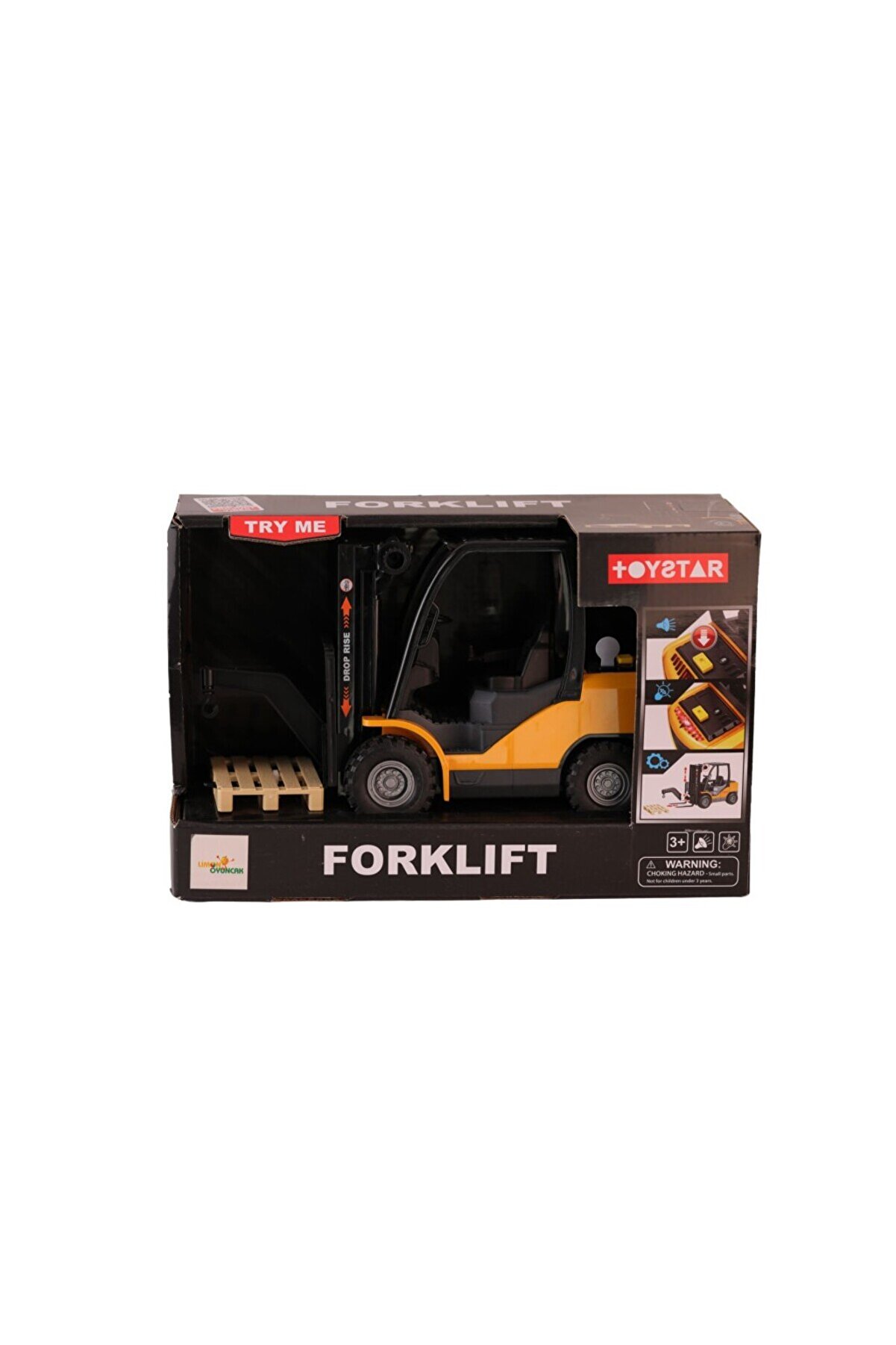 Toptan Bulurum 66661R PİLLİ IŞIKLI FORKLİFT