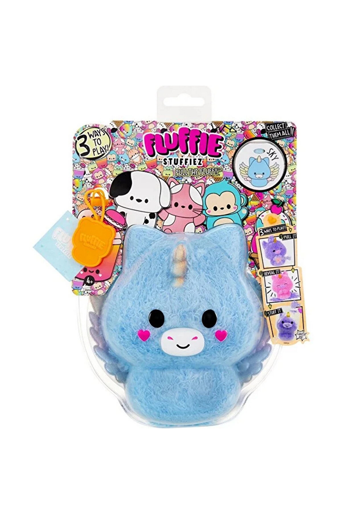 Toptan Bulurum Fluffie Stuffiez Küçük Peluş Pegasus