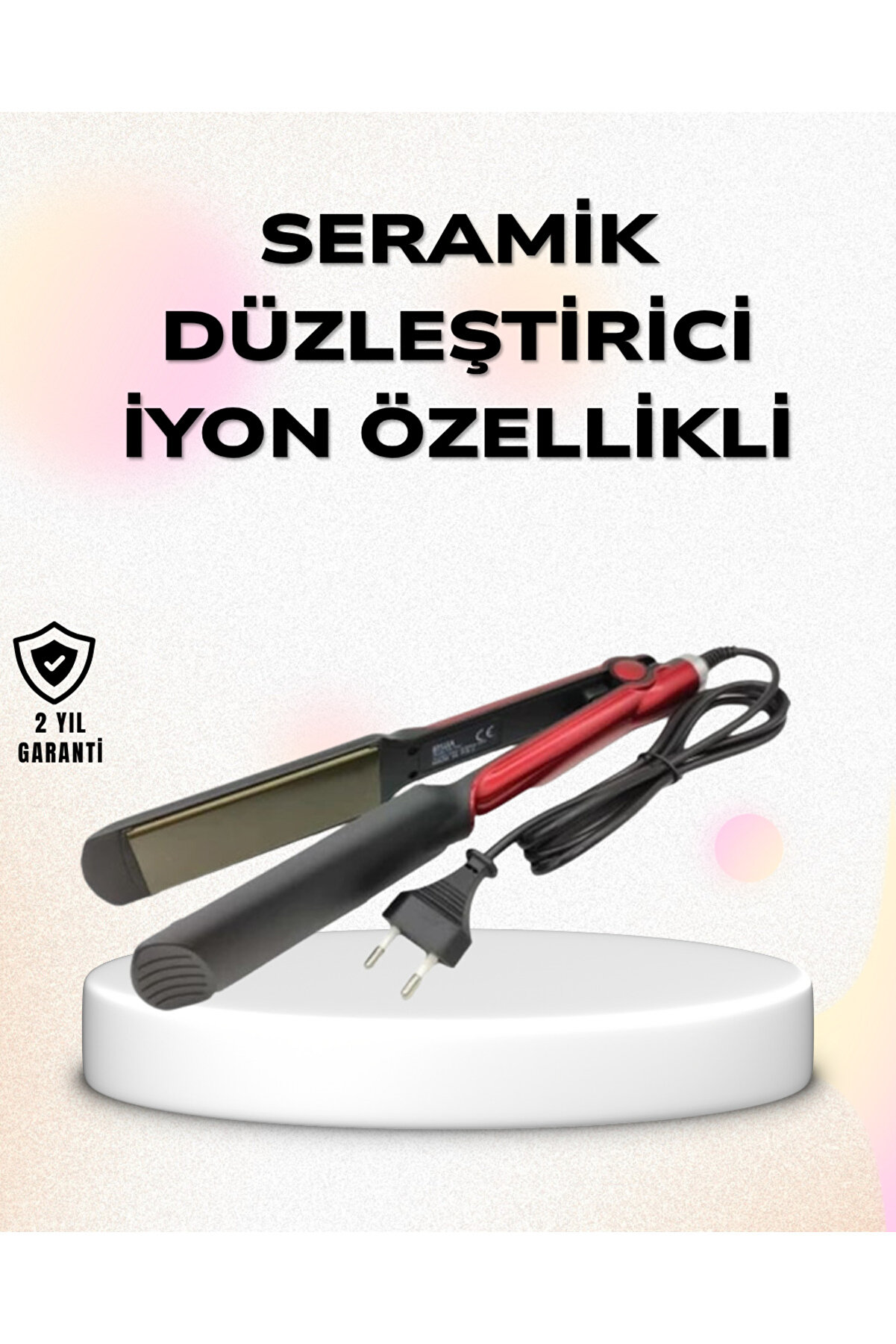 Toptan Bulurum Profesyonel Titanyum Saç Düzleştirici – Ayarlanabilir Isı ve Hızlı Isınma Özellikli