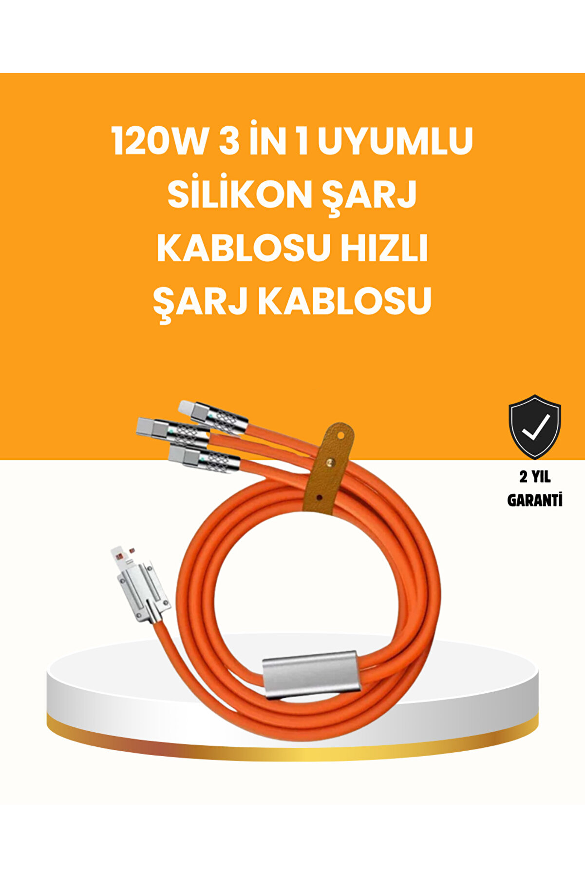 Toptan Bulurum Çoklu Cihaz Dostu 120 W Hızlı Şarj Kablosu – Tek Kablo ile Her Cihaz Elinizin Altında