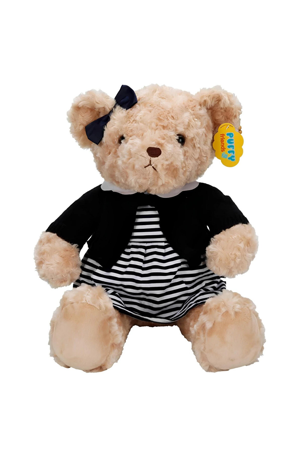 Toptan Bulurum Kıyafetli Peluş Ayı Takım Elbiseli Ayı 37 cm